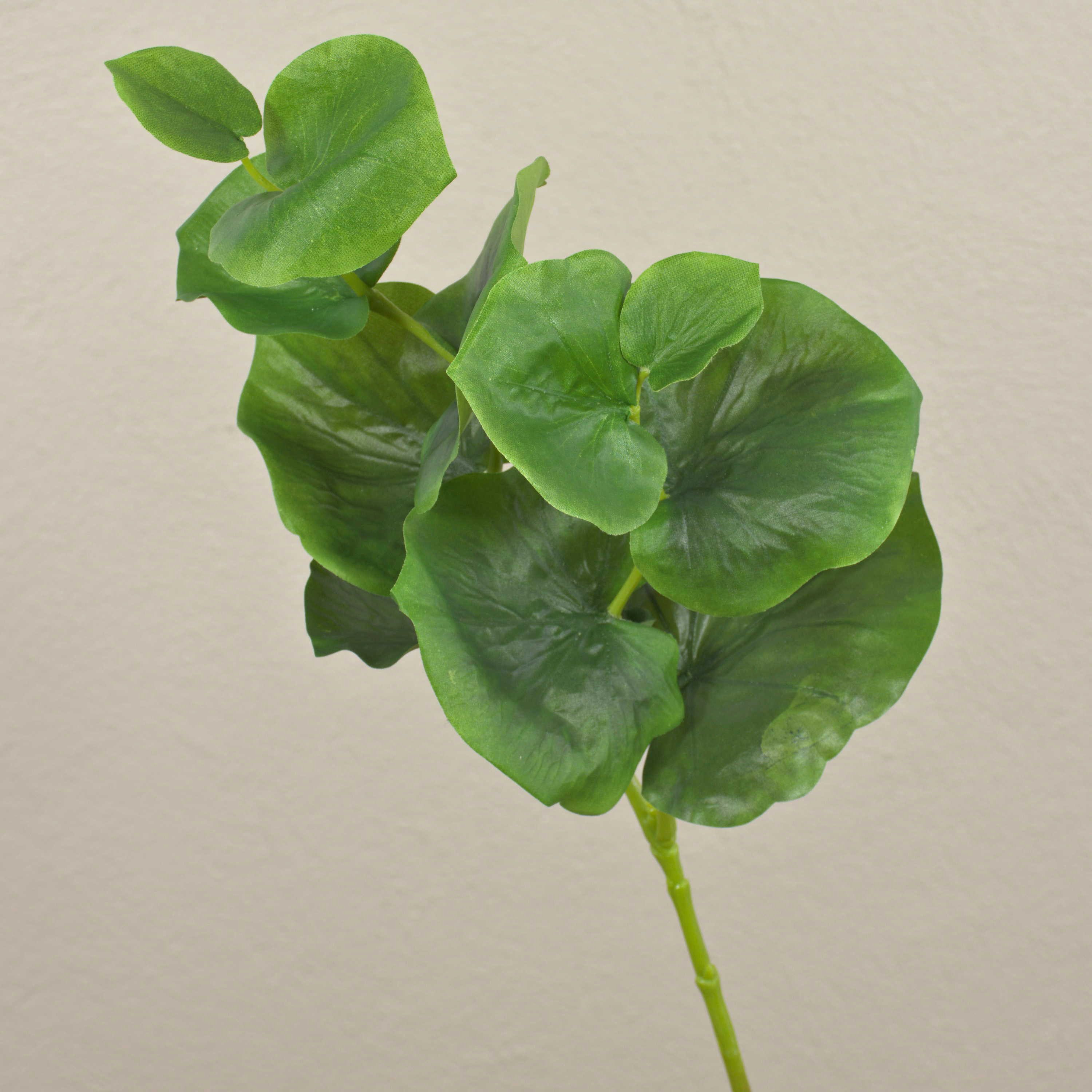 Kunstzweig Kunststoff Eukalyptus Zweig Nuno, grün, 70cm Bronzeblatt, artplants, Höhe 70.0 cm