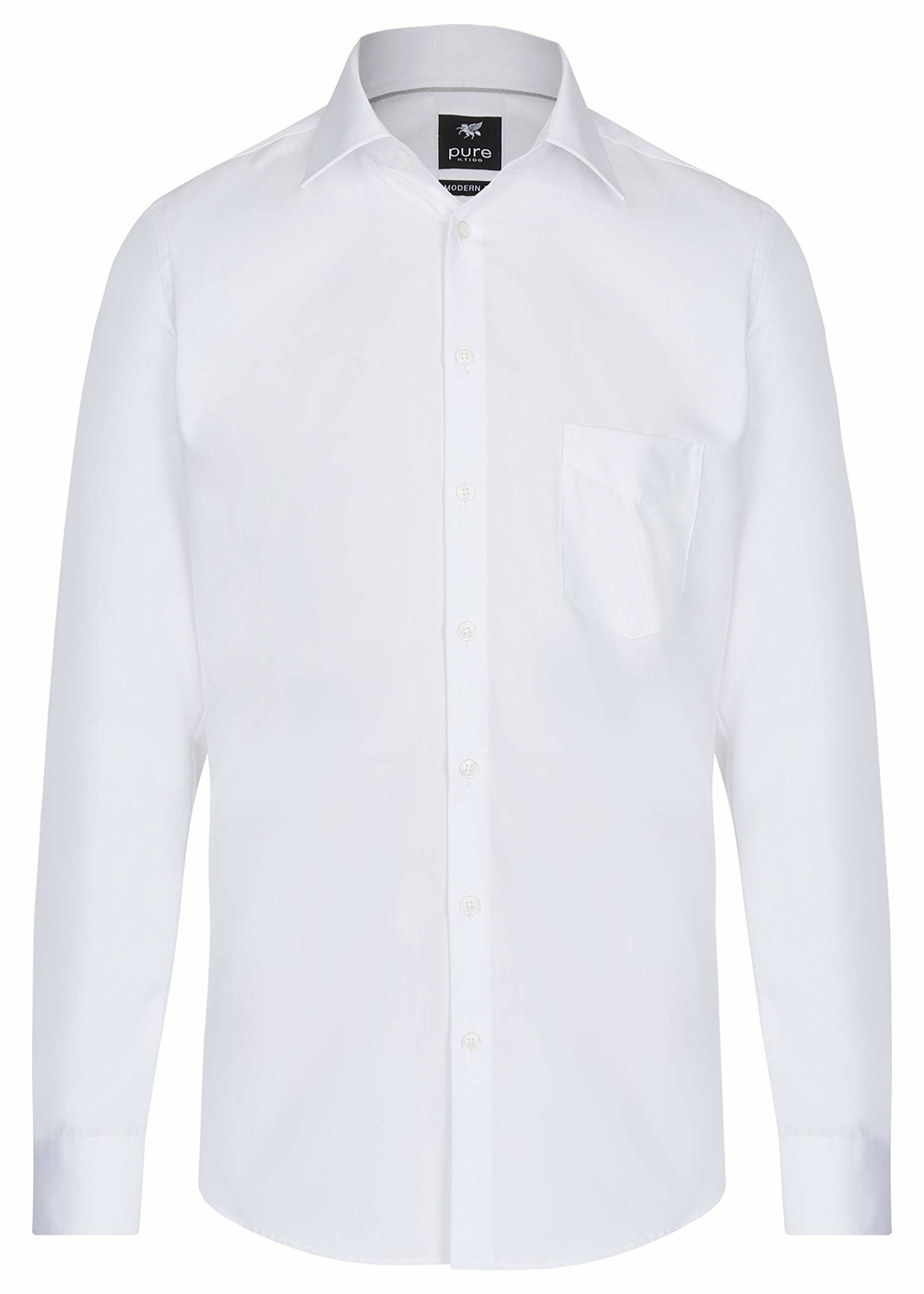 Hatico Kurzarmshirt Langarm FreizeitHemd für Herren (1-tlg., keine Angabe)