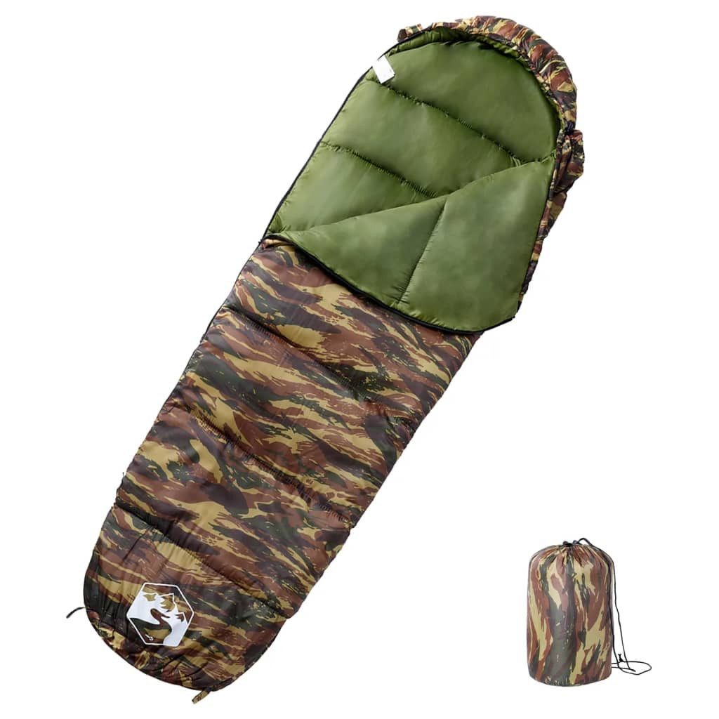 vidaXL Schlafsack Mumienschlafsack für Erwachsene Camping günstig online kaufen