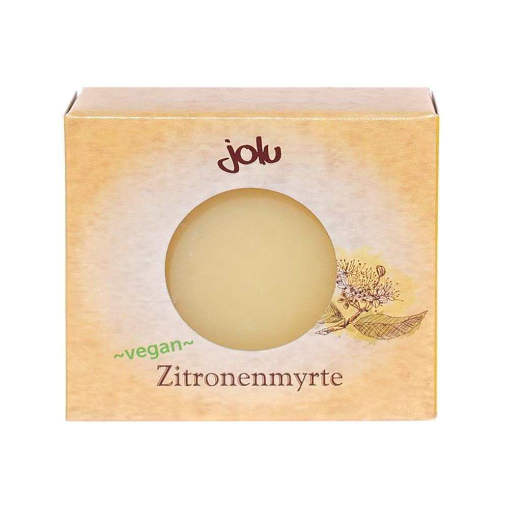 Jolu Feste Duschseife Dusch- und Handseife - Zitronenmyrte 90g