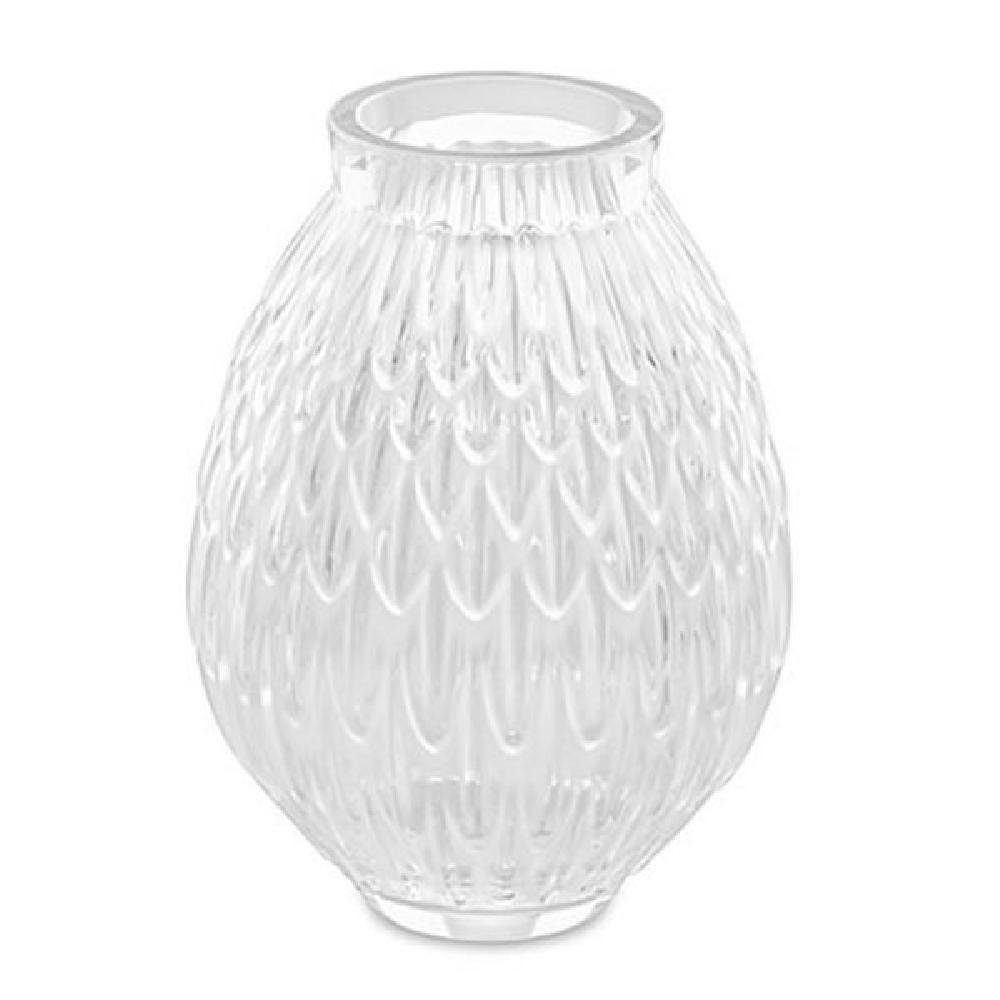 Lalique Dekovase Vase Plumes Small Klar (14,7cm)