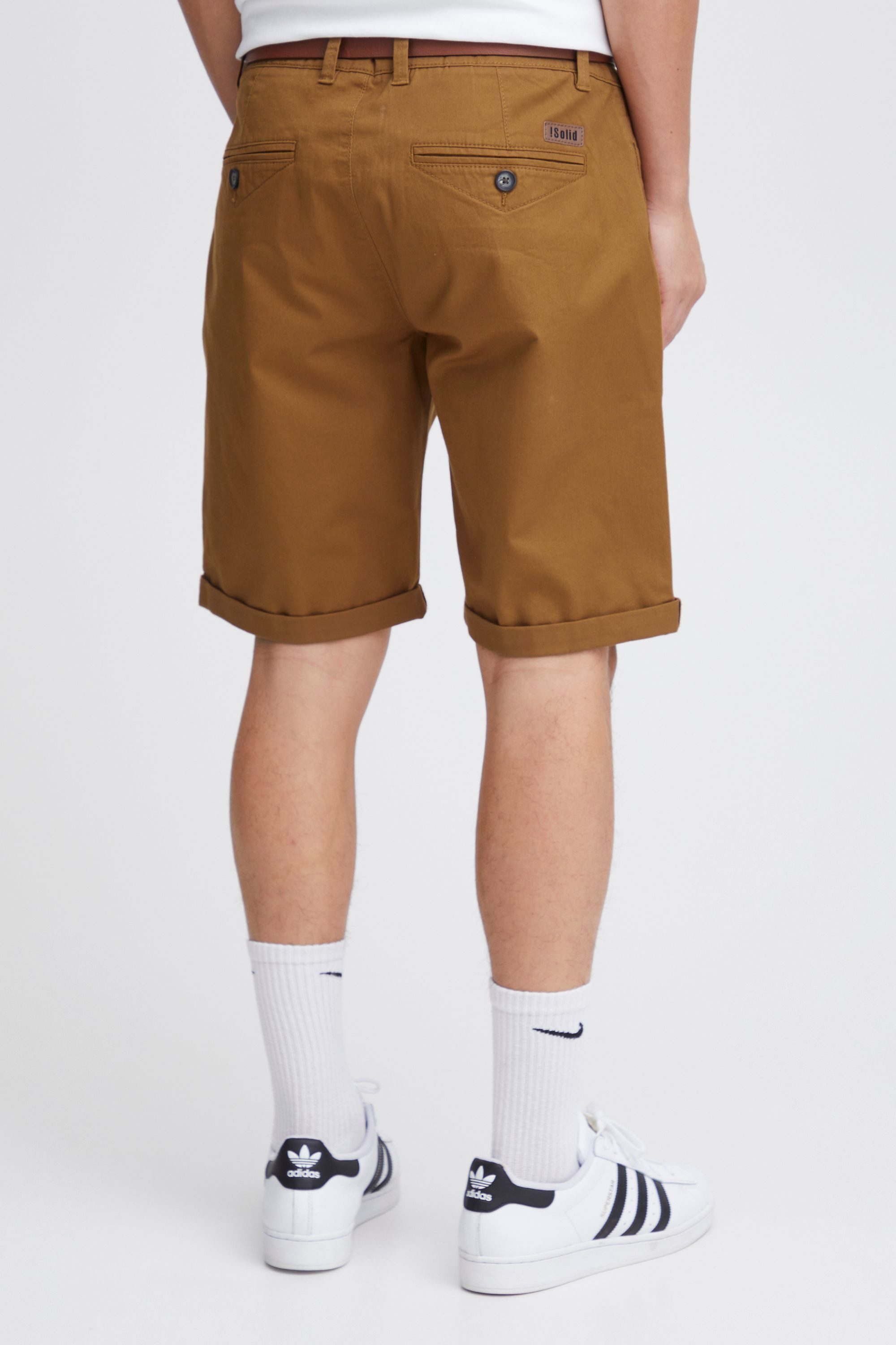 !Solid Chinoshorts SDMontijo Kurze Hose mit Gürtel