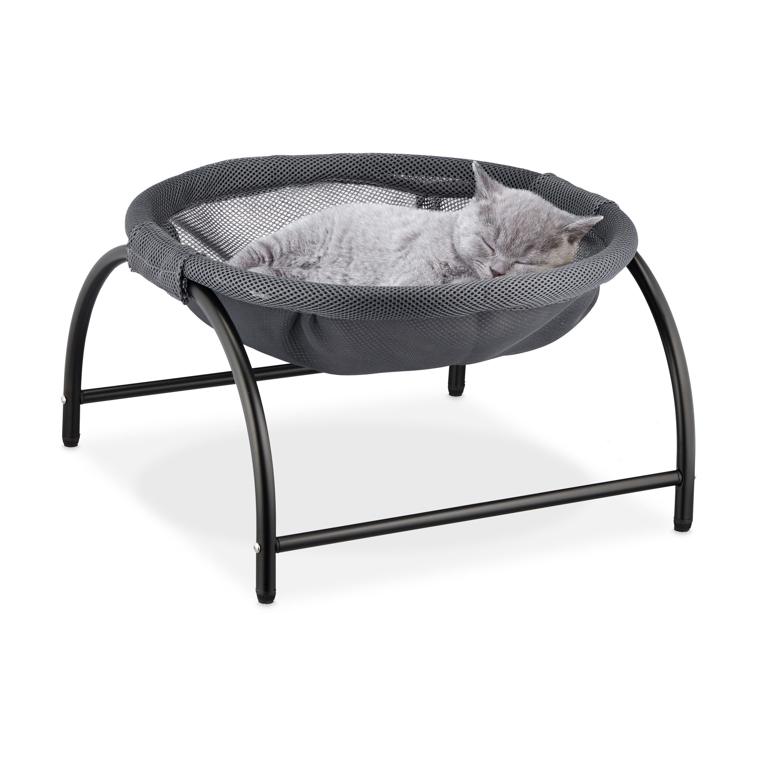 relaxdays Katzen-Hängematte Stehende Katzenhängematte günstig online kaufen