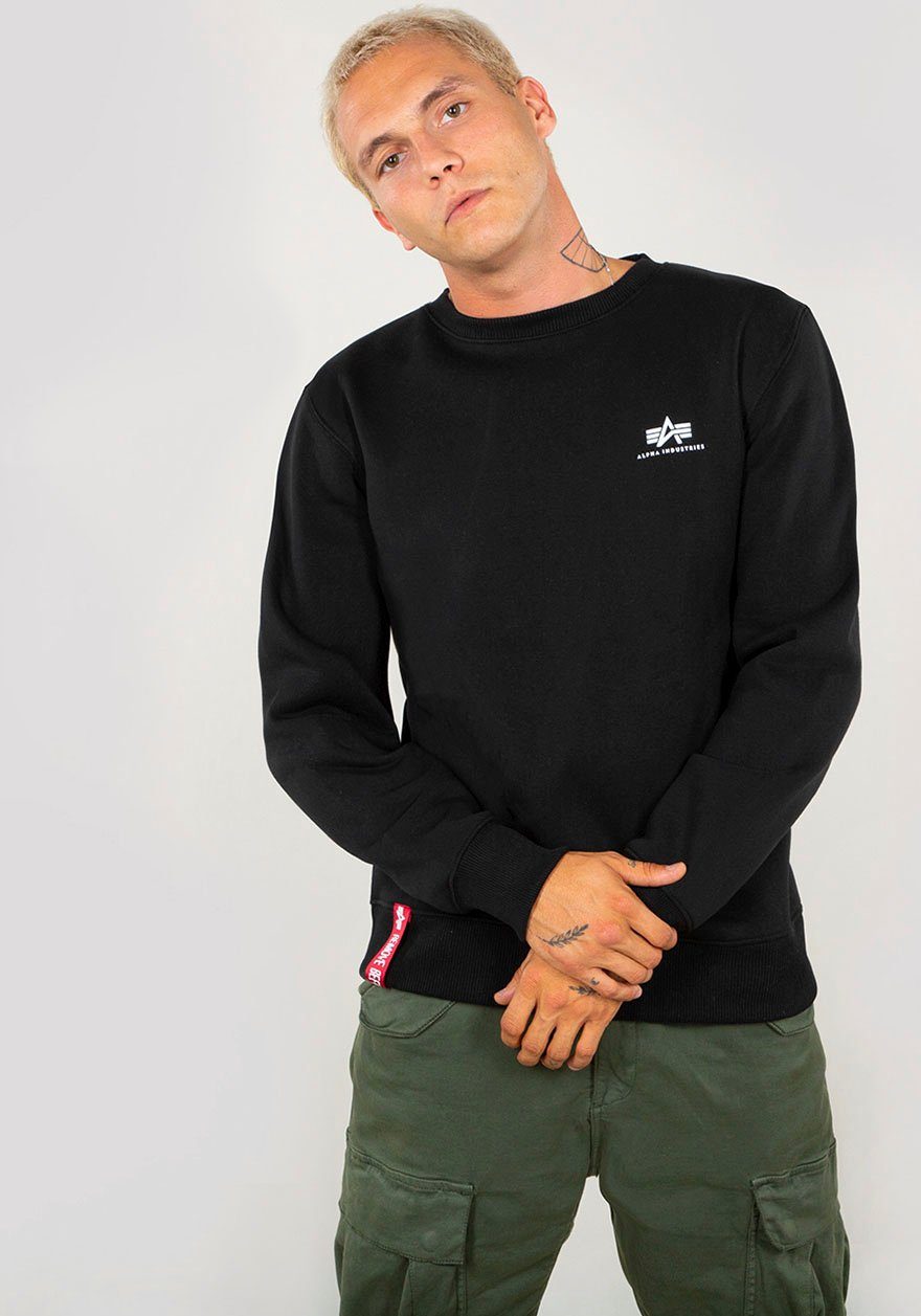 Alpha Industries Sweatshirt Basic Sweater small Logo