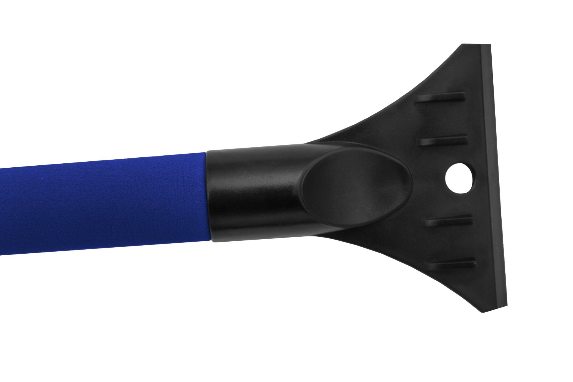 Navaris Eiskratzer für Auto Fensterscheiben - 29 x 10cm - Eisschaber  Kratzer mit ergonomischem Griff - Schneekratzer Autoscheiben - Schaber in  Blau