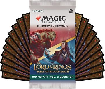 Magic the Gathering Sammelkarte The Lord of the Rings: Tales of Middle-Earth Jumpstart Vol. 2 Display, Englisch