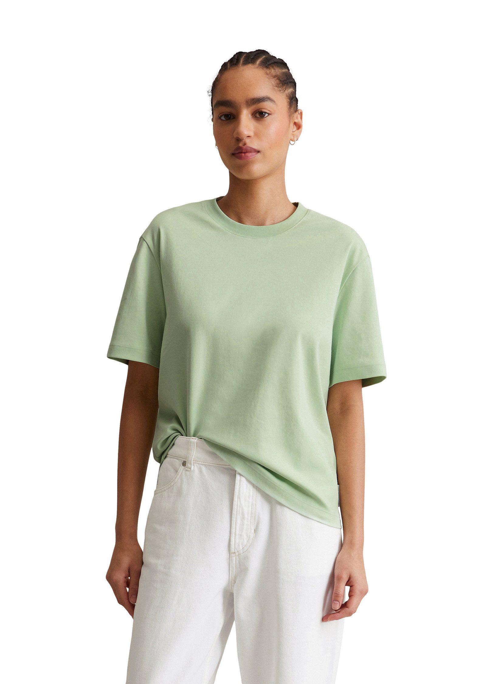 Marc O'Polo DENIM T-Shirt aus Interlock-Jersey günstig online kaufen