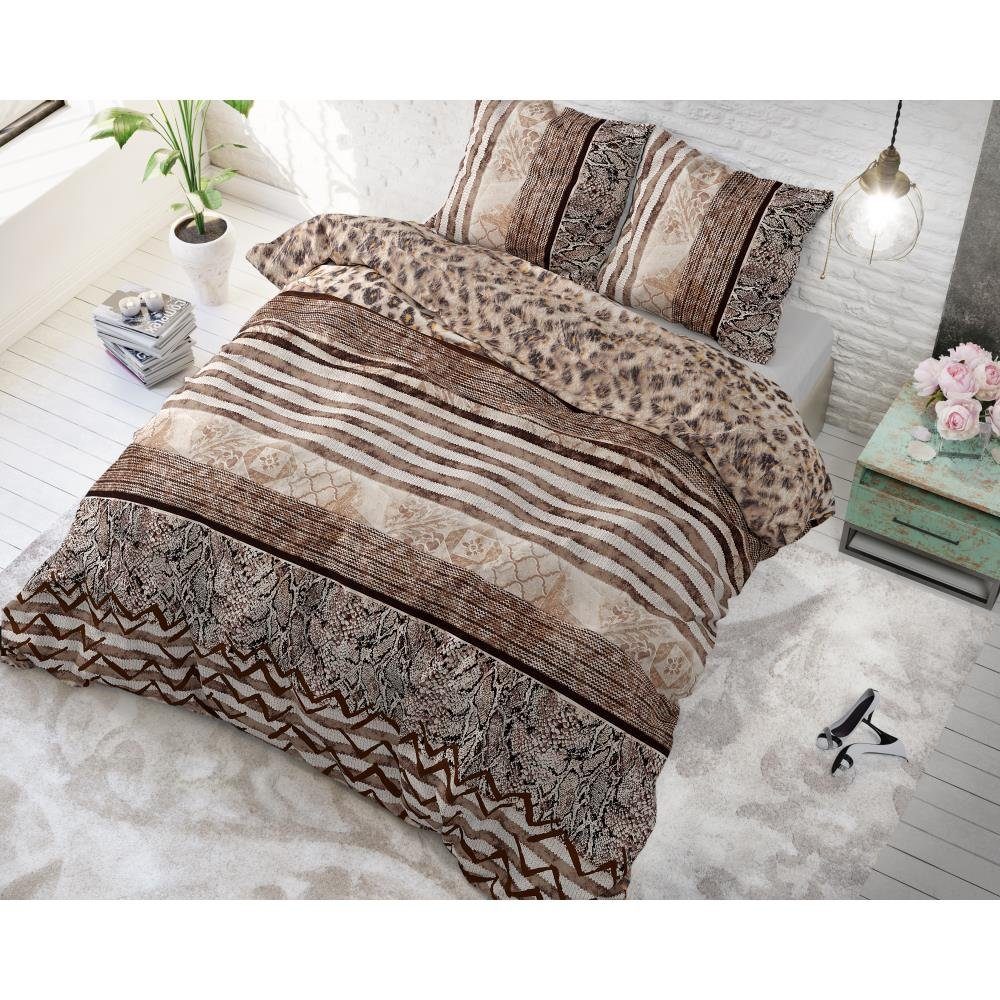 Sitheim-Europe Bettwäsche SLEEPTIME COSY PANTHER - Bettbezug +Kissenbezüge, Baumwolle, 3 teilig, Weich, geschmeidig und wärmeregulierend