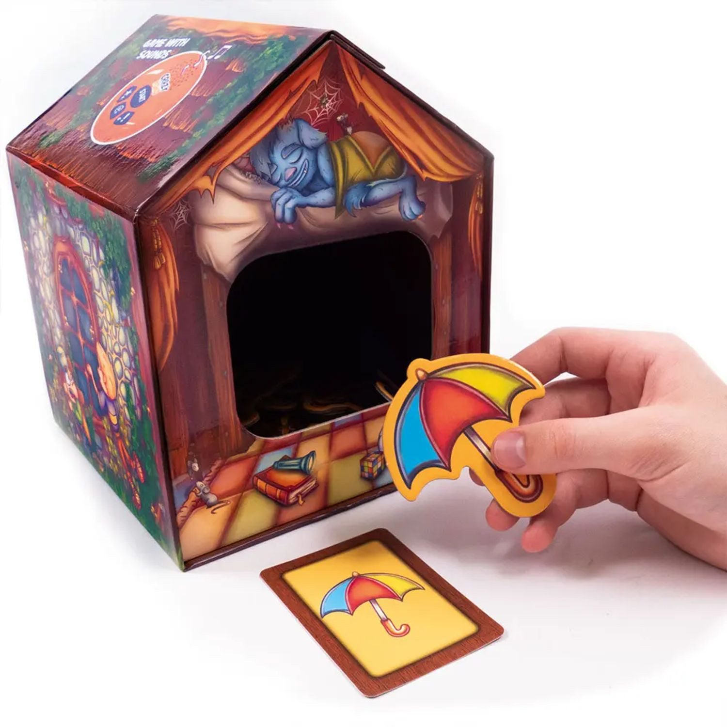 Käfer Spiel Lernspiel Roter Käfer mit Soundmodul Der Monster-Dieb RK1220-03