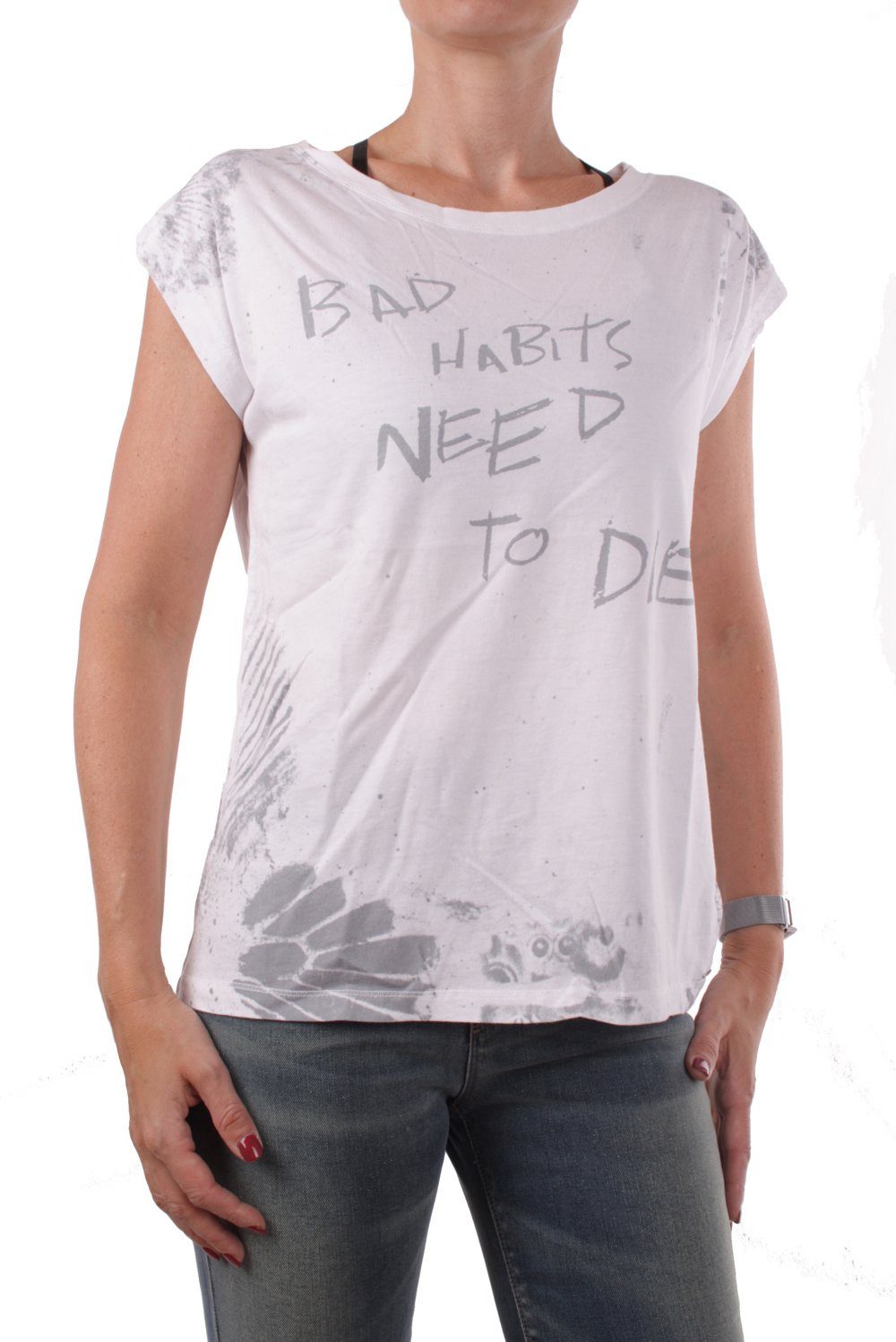 Diesel T-Shirt Diesel T-Ale-AH Damen T-Shirt