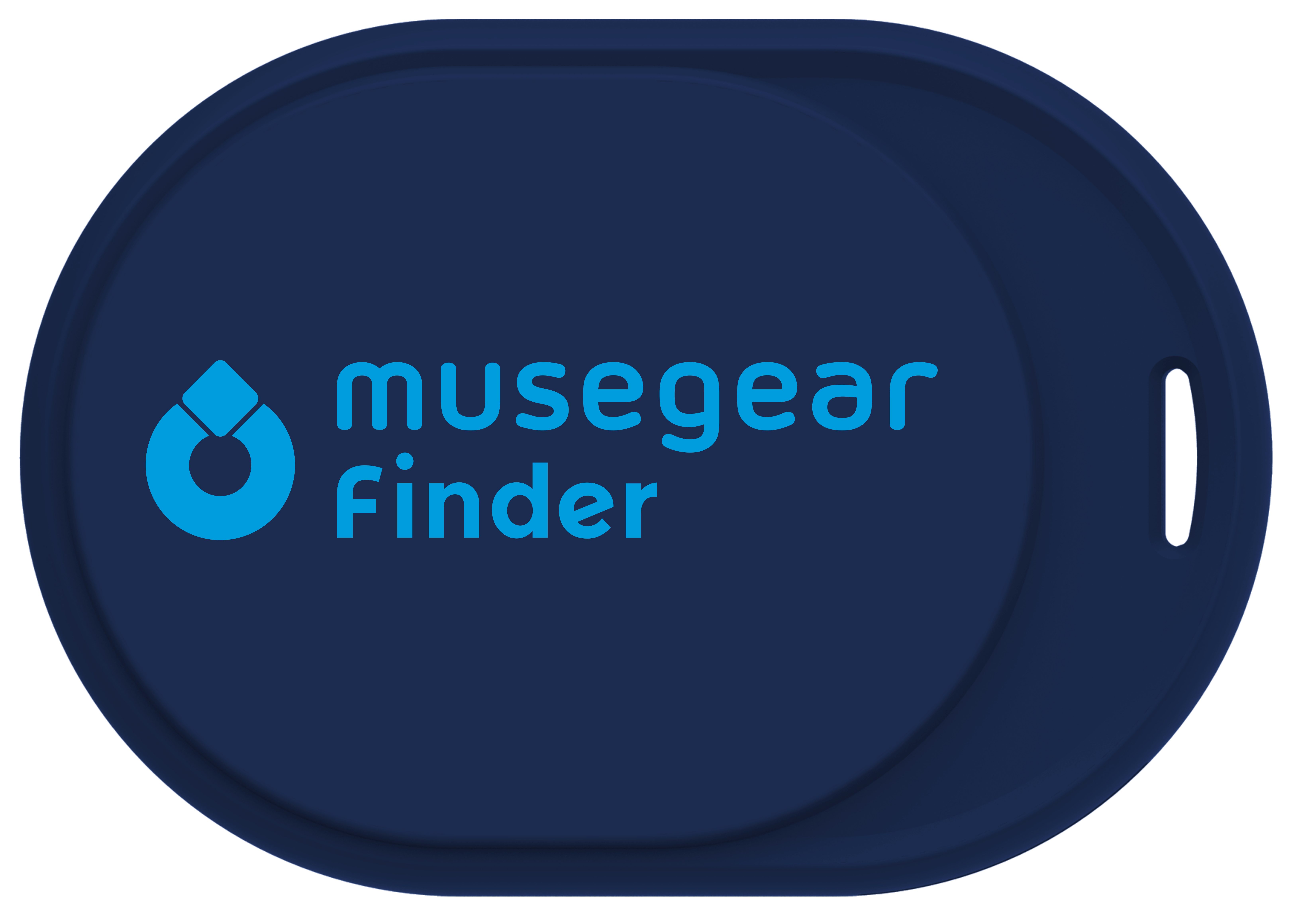 musegear Bluetooth®-Sender Schlüsselfinder mit Bluetooth App aus Deutschland dunkelblau