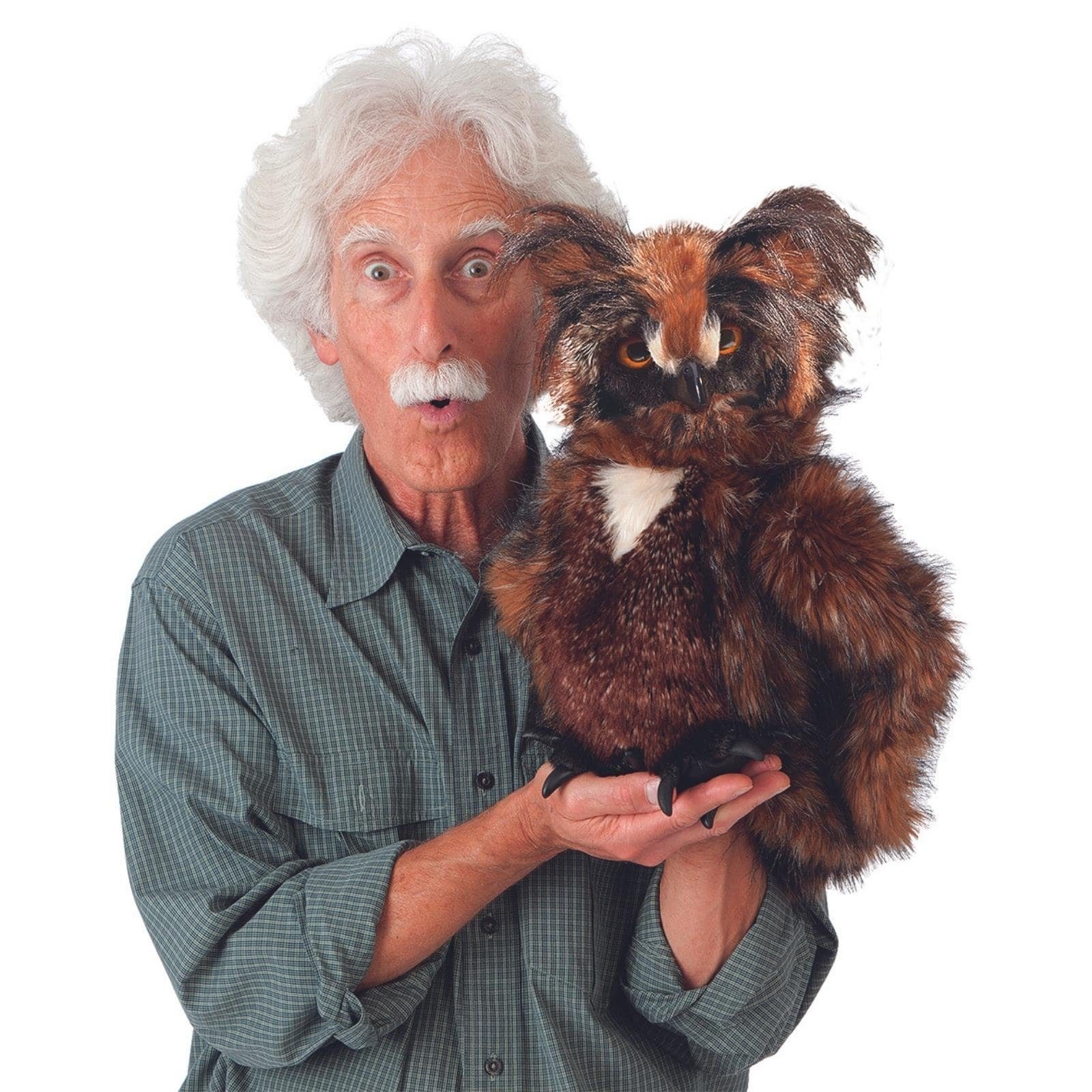 Folkmanis Handpuppen Handpuppe Folkmanis Eule günstig online kaufen