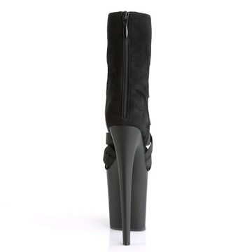 Pleaser Pleaser Sandalette FLAMINGO-800-24 Schwarz EU-37 / US-7 High-Heel-Sandalette (2-tlg)