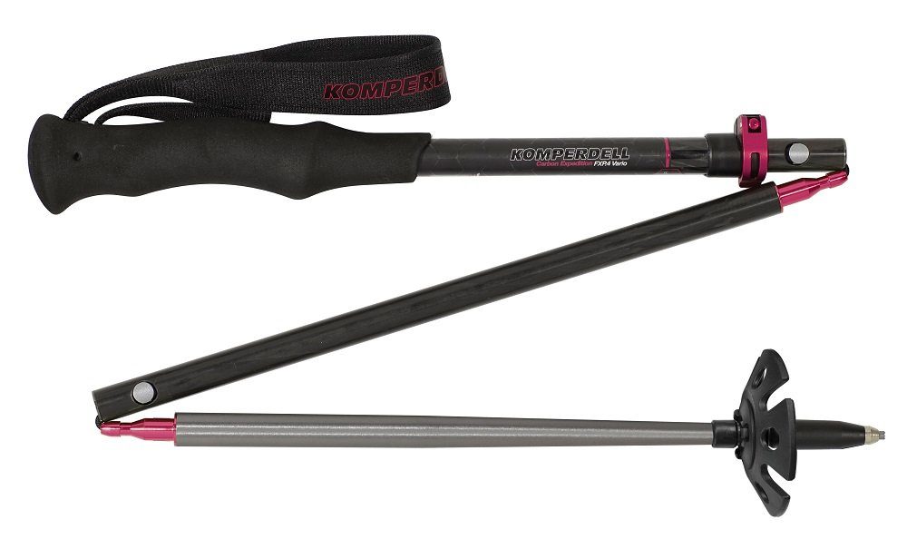 Komperdell Trekking-Stöcke Komperdell Faltstock Carbon FXP.4 Exp. Vario, 1 Paar