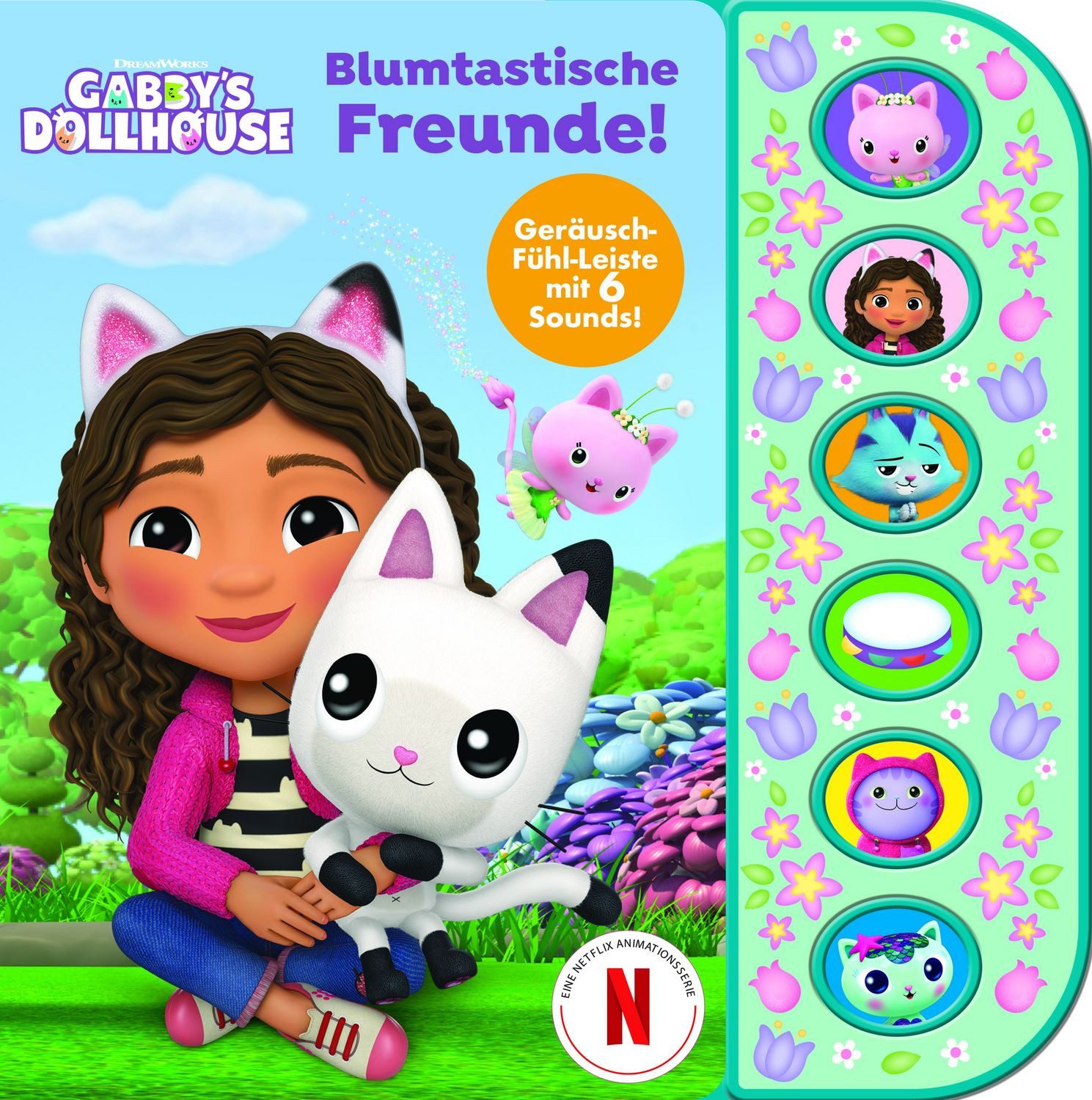 Gabby's Dollhouse - Blumtastische Freunde - Soundbuch mit Fühlleiste u / diverse, X