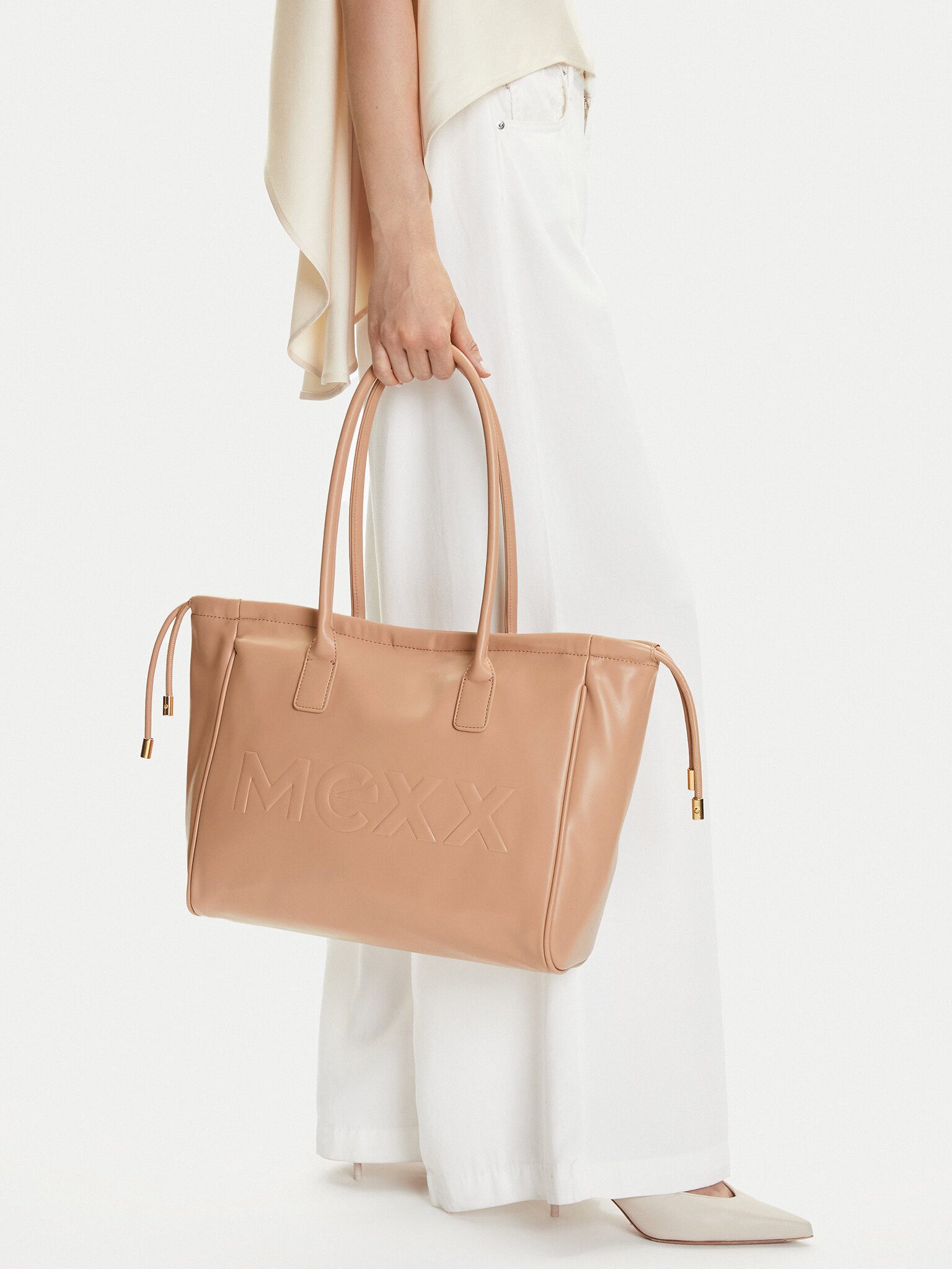 Mexx Handtasche Mexx Damenhandtasche Beige MEXX-C-MEXX-S-004-08 Beige