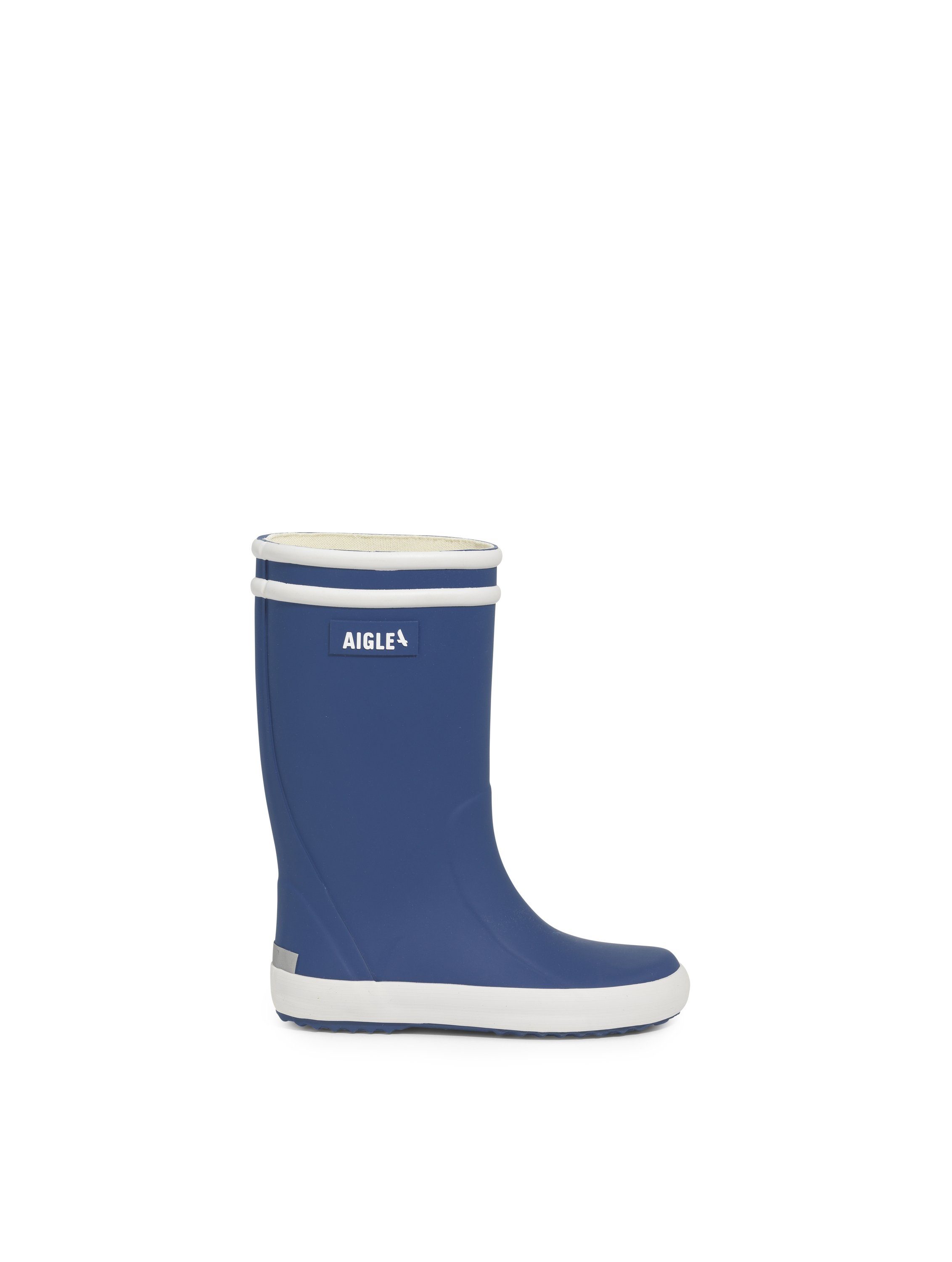 Aigle Regenstiefel Lolly-Pop 2 blau/weiß Gummistiefel günstig online kaufen