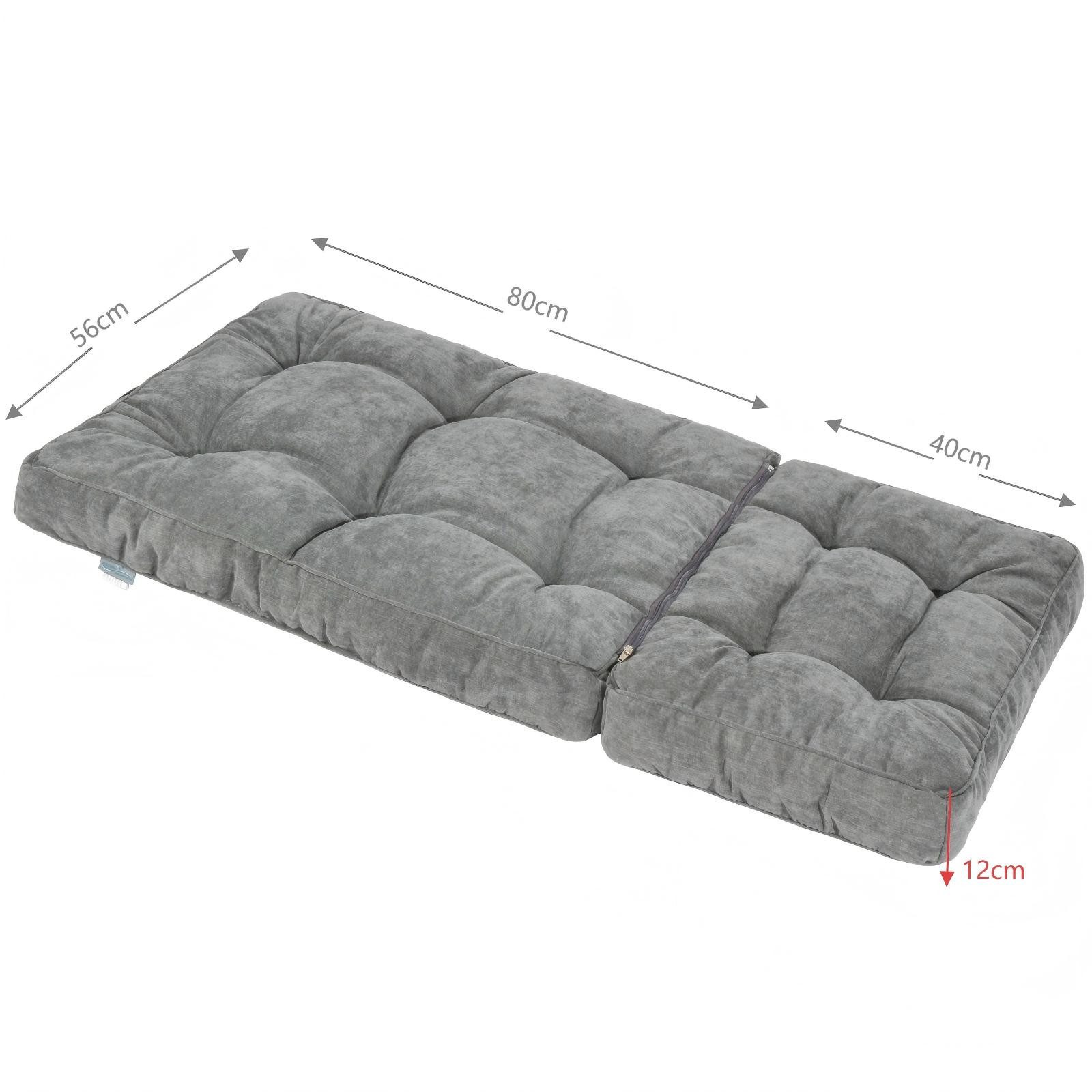 HOMECALL Dekokissen Bankauflage Sitzbankauflage Sitzkissen mit Rückenlehne, günstig online kaufen