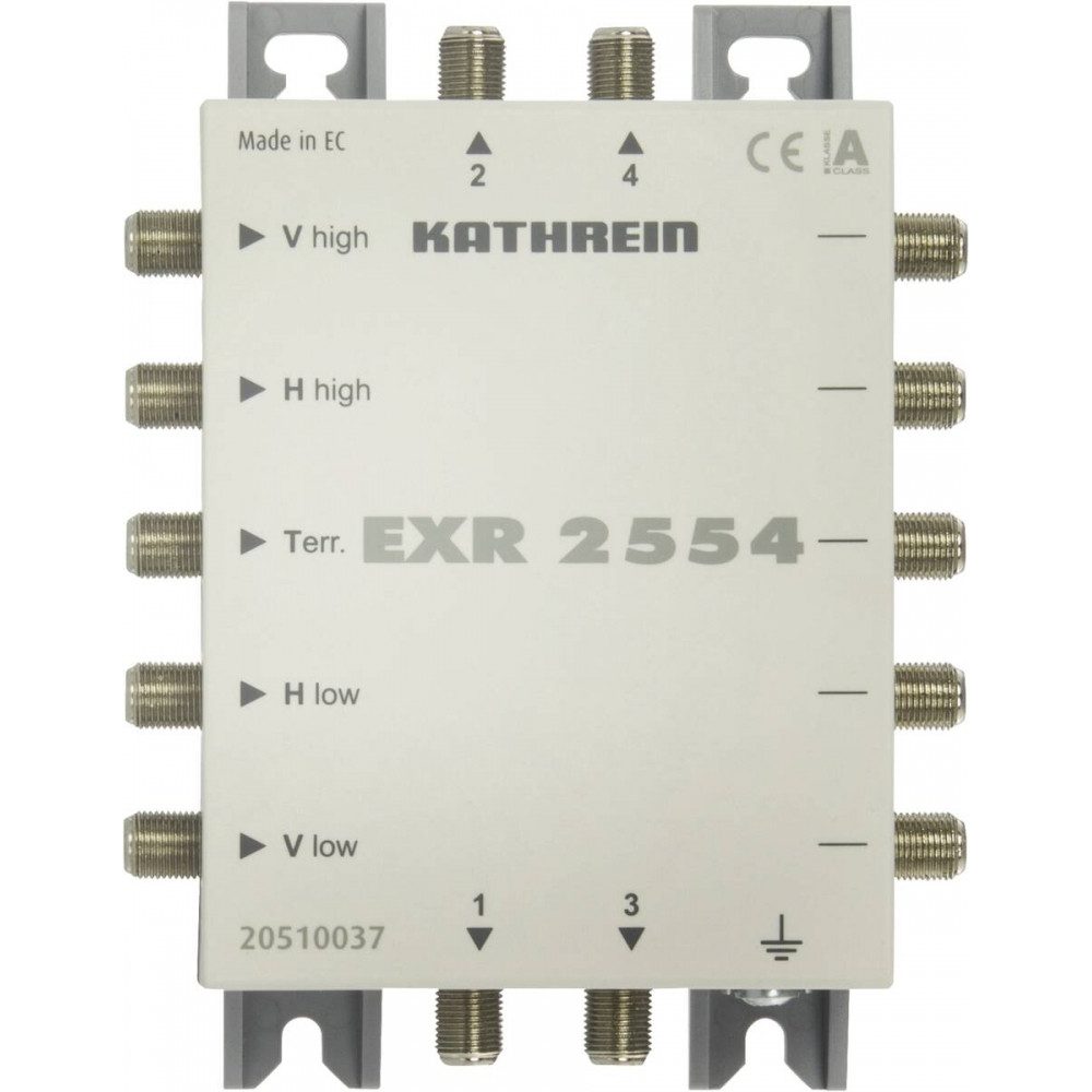 Kathrein Kathrein EXR 2554 Multischalter für TV-Anlagen. Elektro-Kabel, Kaskadierbar bis zu acht Geräte