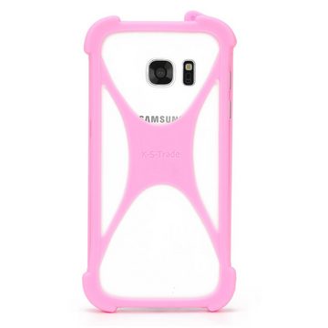 K-S-Trade Handyhülle für Wiko Y81, Handy Hülle Schutz Hülle Bumper Silikon Schutz Hülle Cover Case