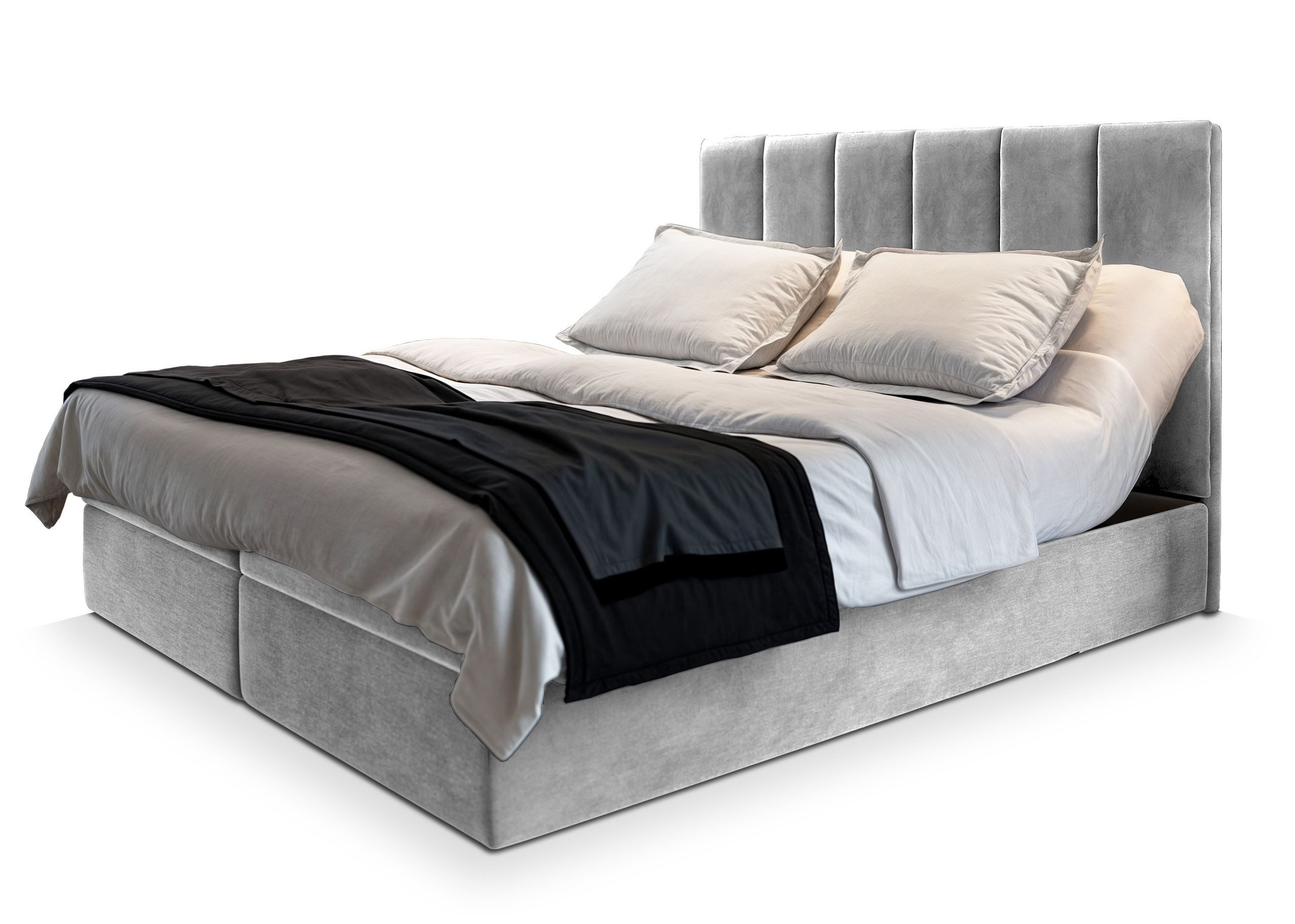 Masseno Boxbett BARINO 180x200 cm mit Bonell Matratze und Topper günstig online kaufen