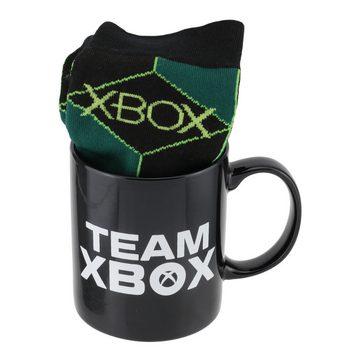Paladone Tasse Team Xbox Logo Kaffeebecher mit Socken