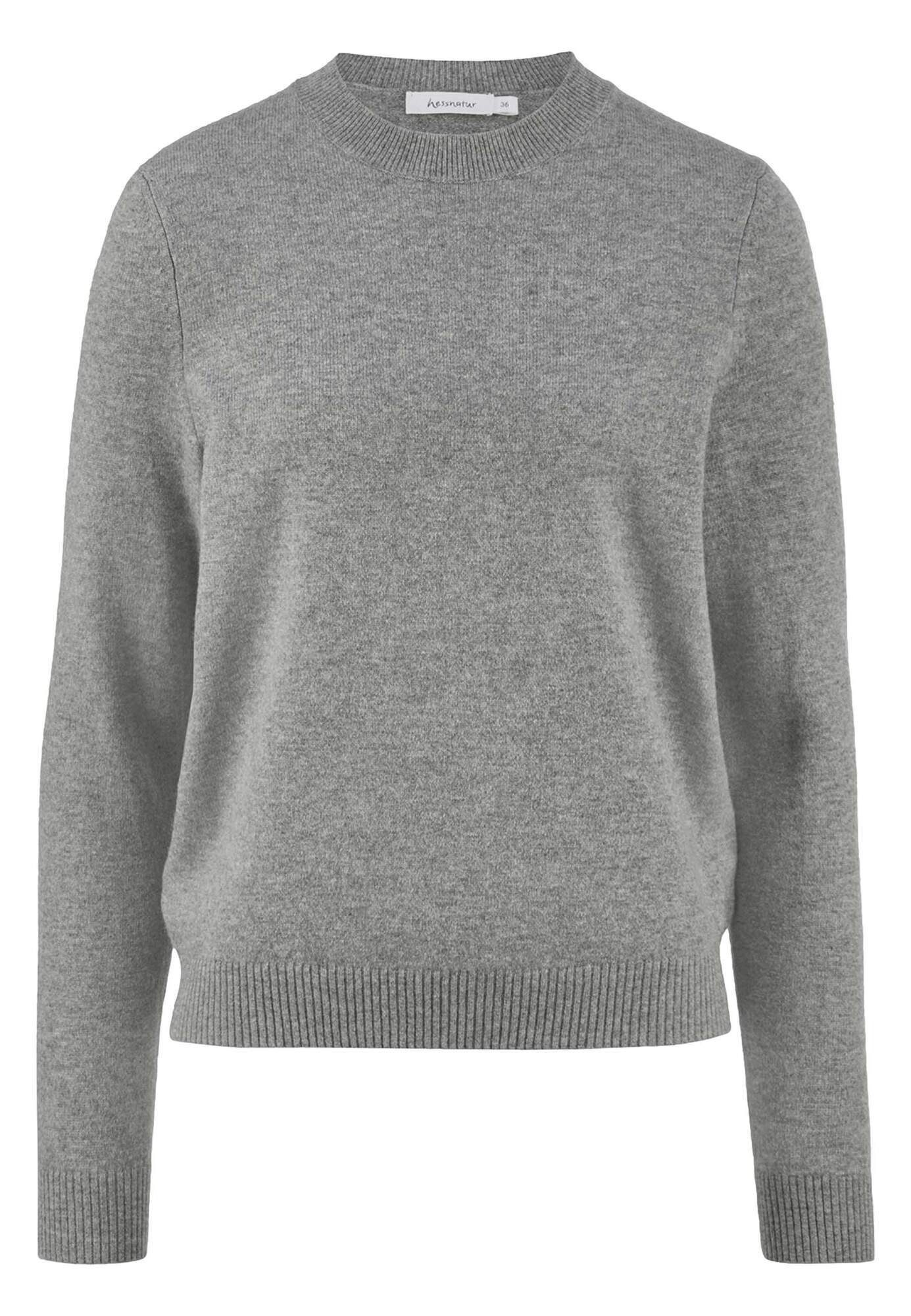 Hessnatur Strickpullover aus Bio-Schurwolle mit Kaschmir günstig online kaufen