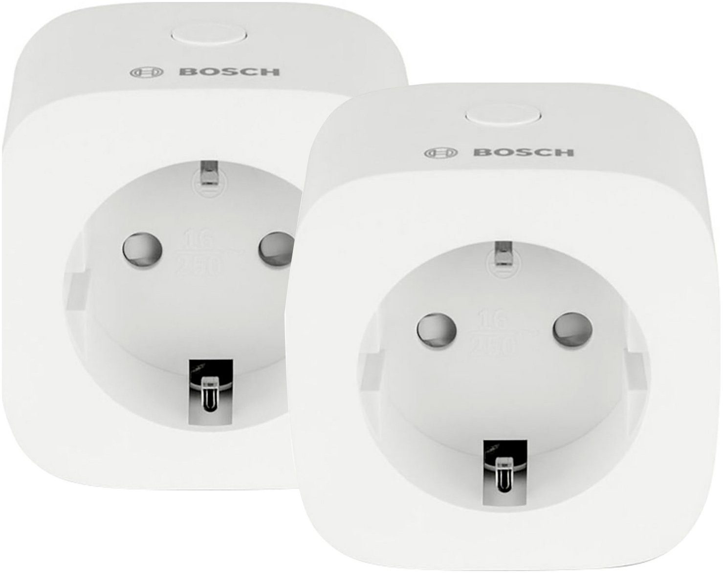 Steckdose Smart Home Zwischenstecker Kompakt 2er-Set