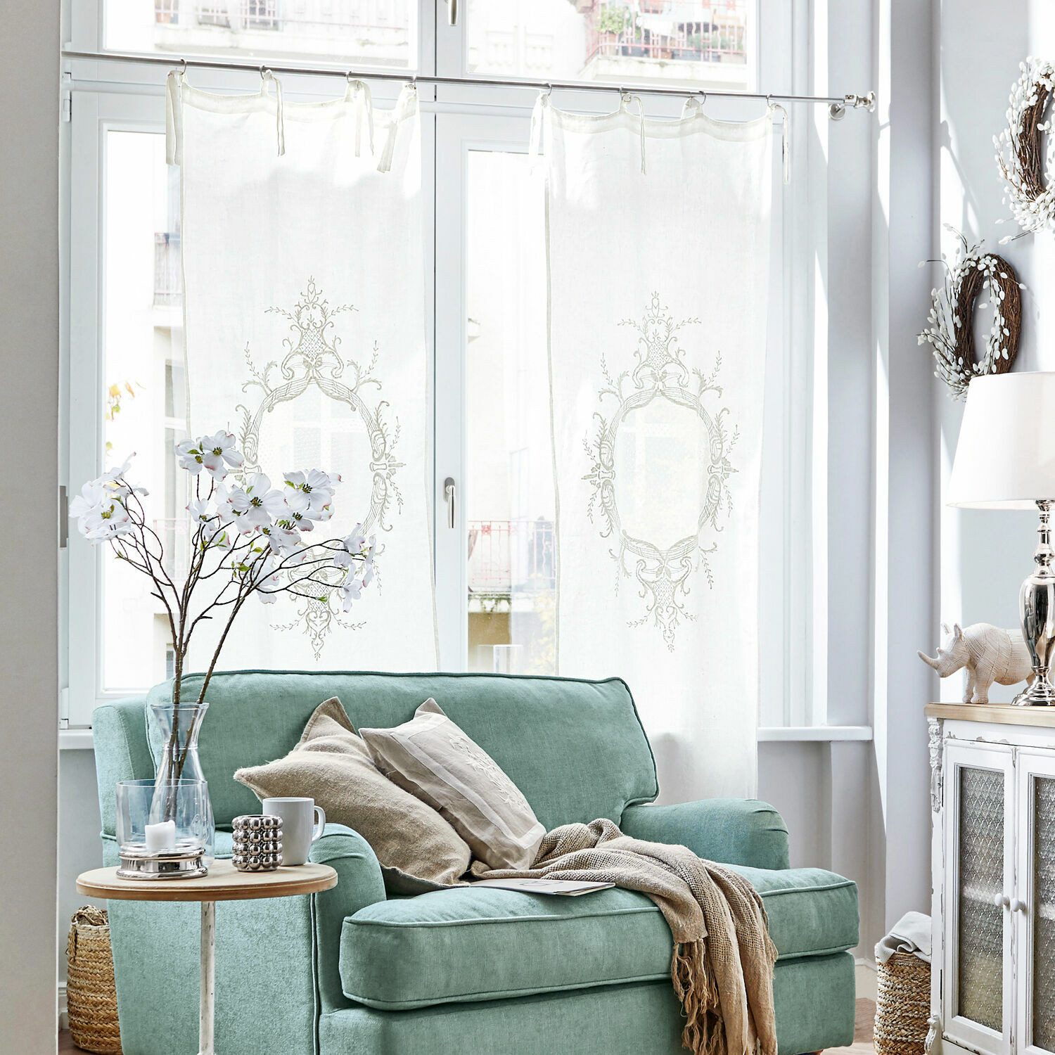Mirabeau Vorhang Gardine Leia creme