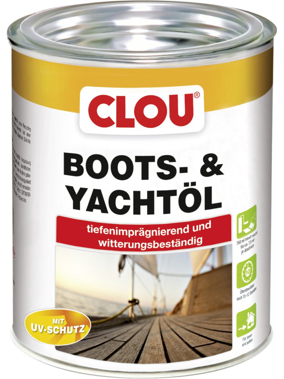 CLOU Hartholzöl Clou Bootsöl 750 ml