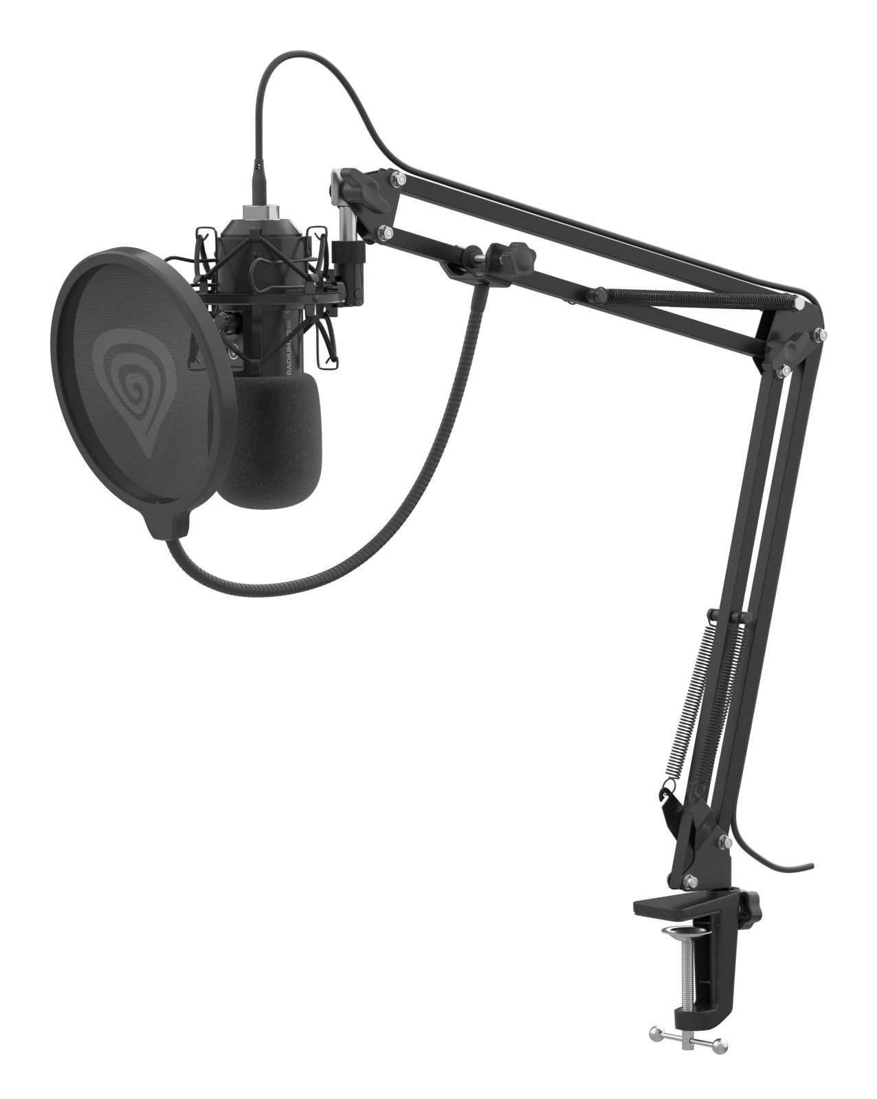 Natec Mikrofon GENESIS Radium 400 G2, Studio-Mikrofon, -29 dB, 20 - 20000 Hz, 24 Bit