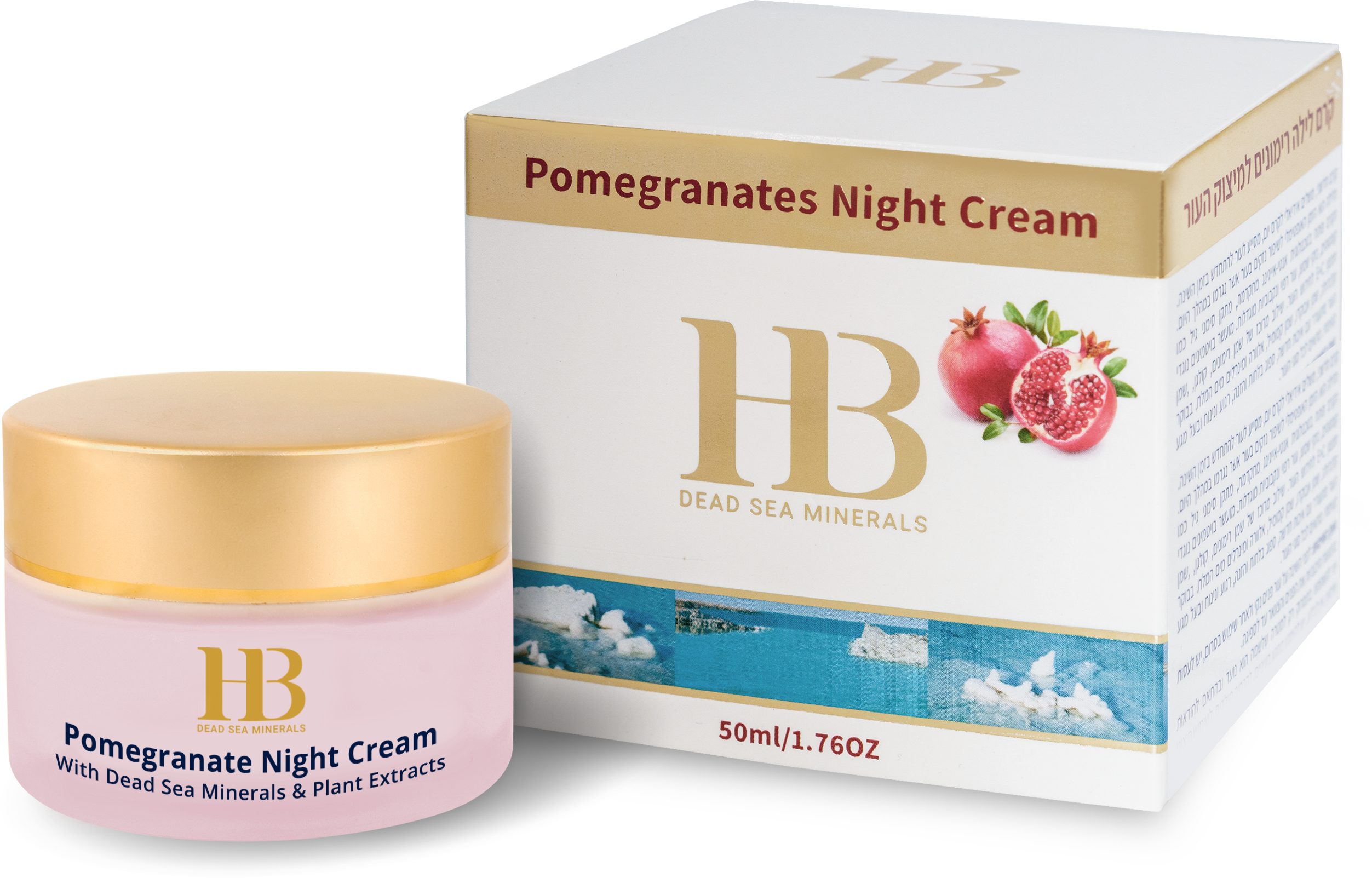 Nachtcreme Health&Beauty Granatapfel Nachtcreme mit Mineralien 50ml
