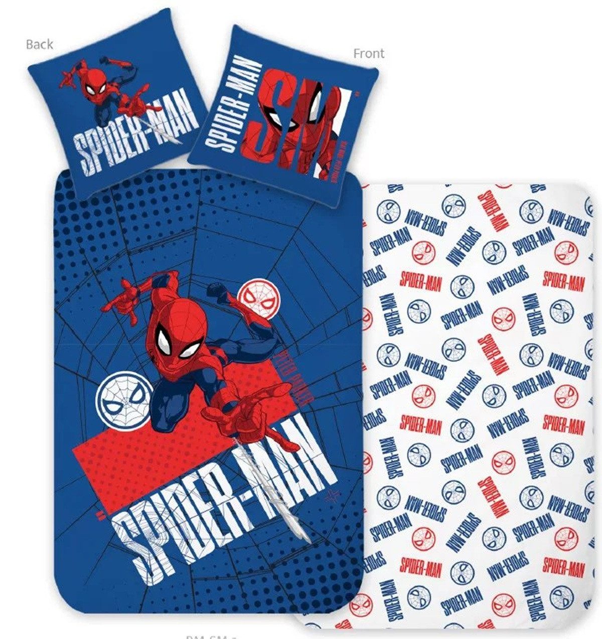 Spiderman Kinderbettwäsche Spiderman City Rescue Kinder-Bettwäsche-Set 100x135 cm & 40x60 cm