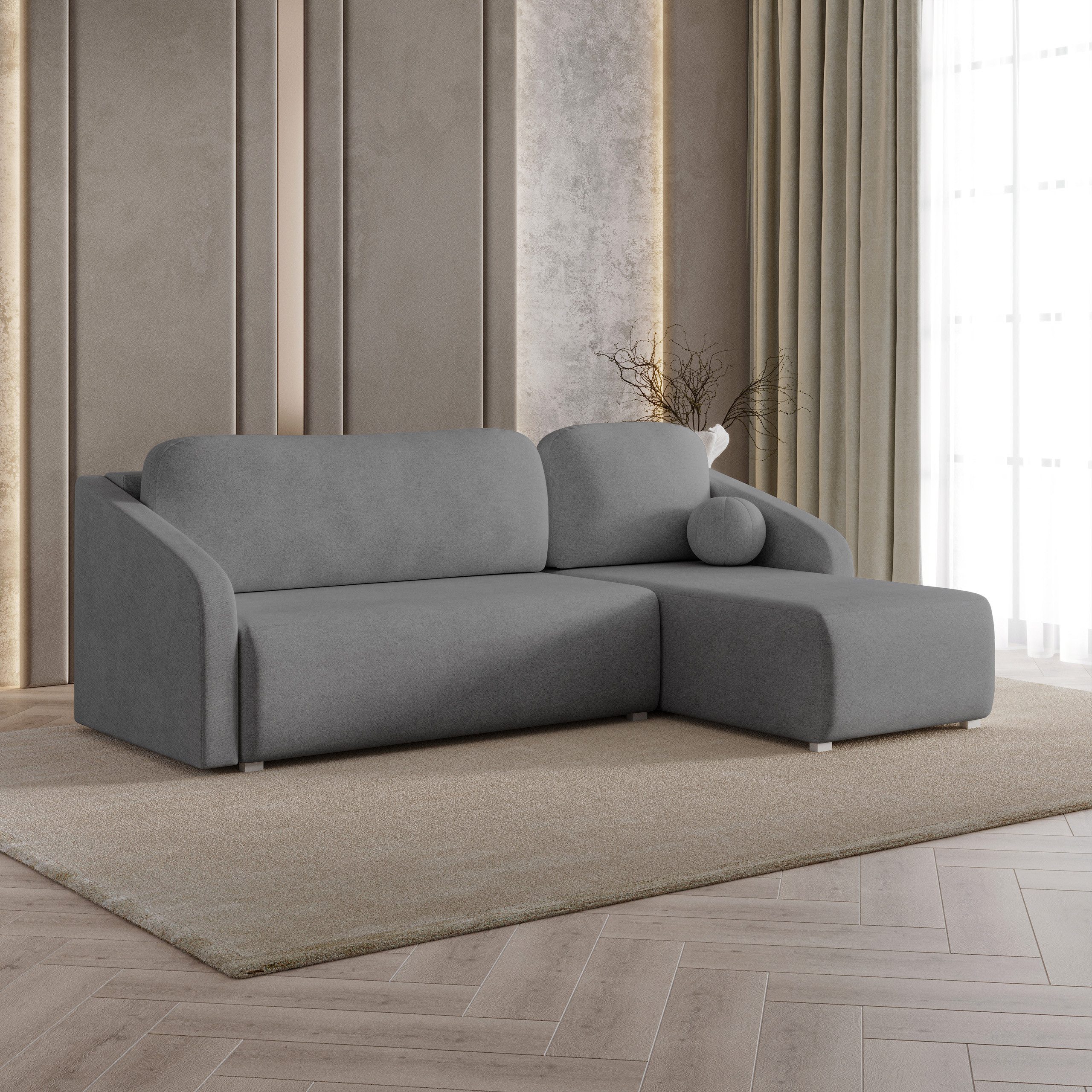 Masseno Ecksofa MARELLO mit Schlaffunktion L-Form, günstig online kaufen