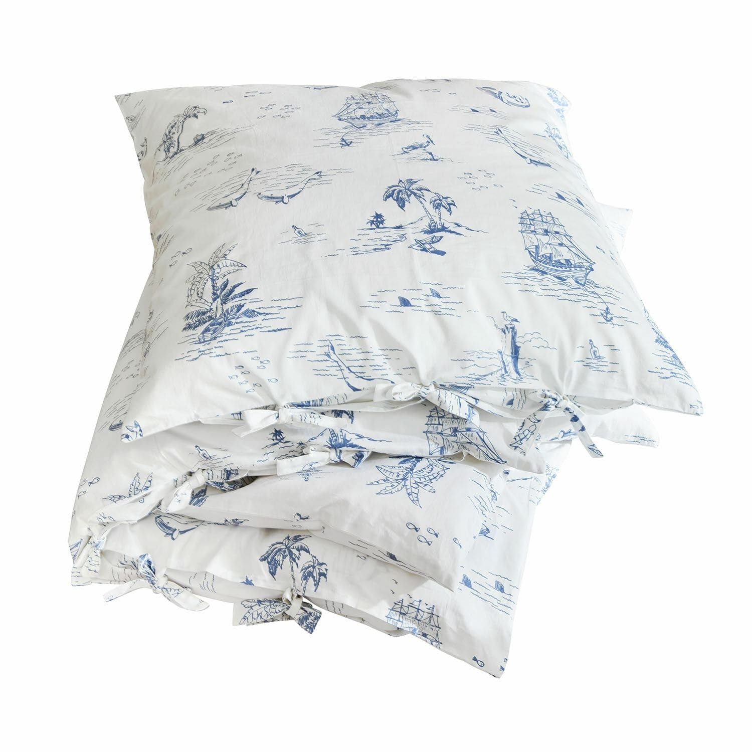 Mirabeau Kinderbettwäsche Bettwäsche Douxie creme/blau
