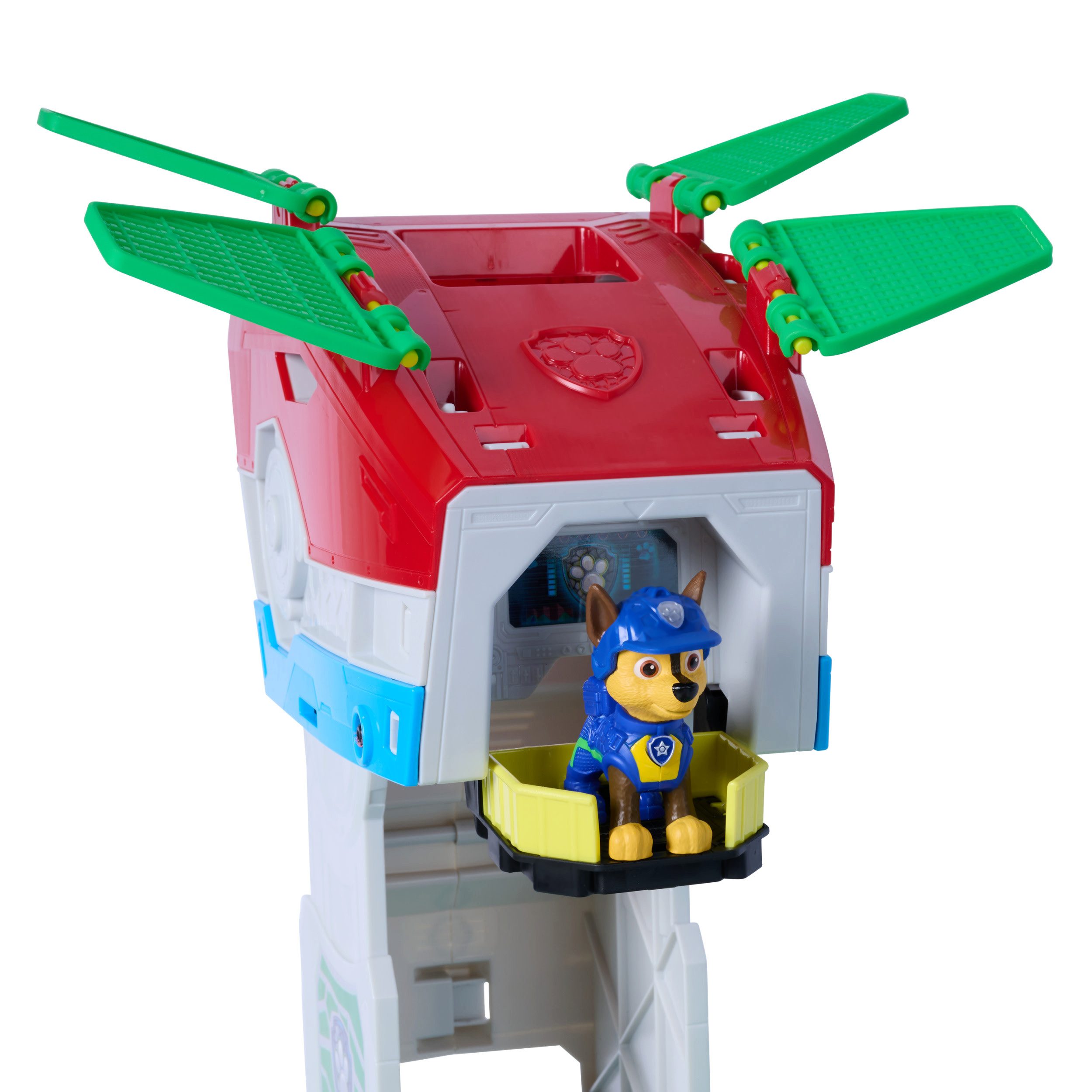 Spin Master Spielwelt PAW Patrol: Der Dino Film, 2-in-1 Mobiles Dino-Hauptquartier, mit Licht- & Soundeffekten