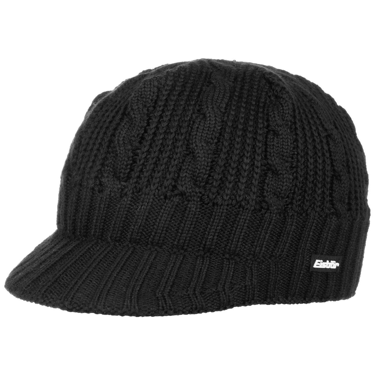 Eisbär Strickmütze (1-St) Strickcap mit Schirm, günstig online kaufen