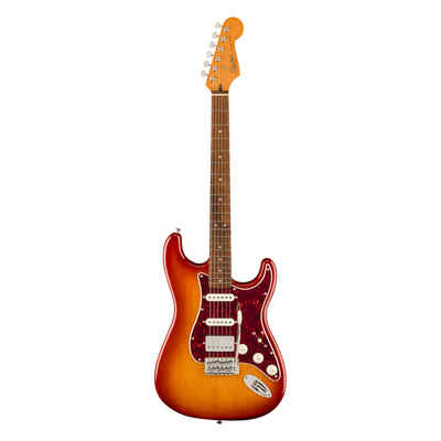 Squier E-Gitarre, Limited Edition Classic Vibe '60s Stratocaster HSS Sienna Sunburst -