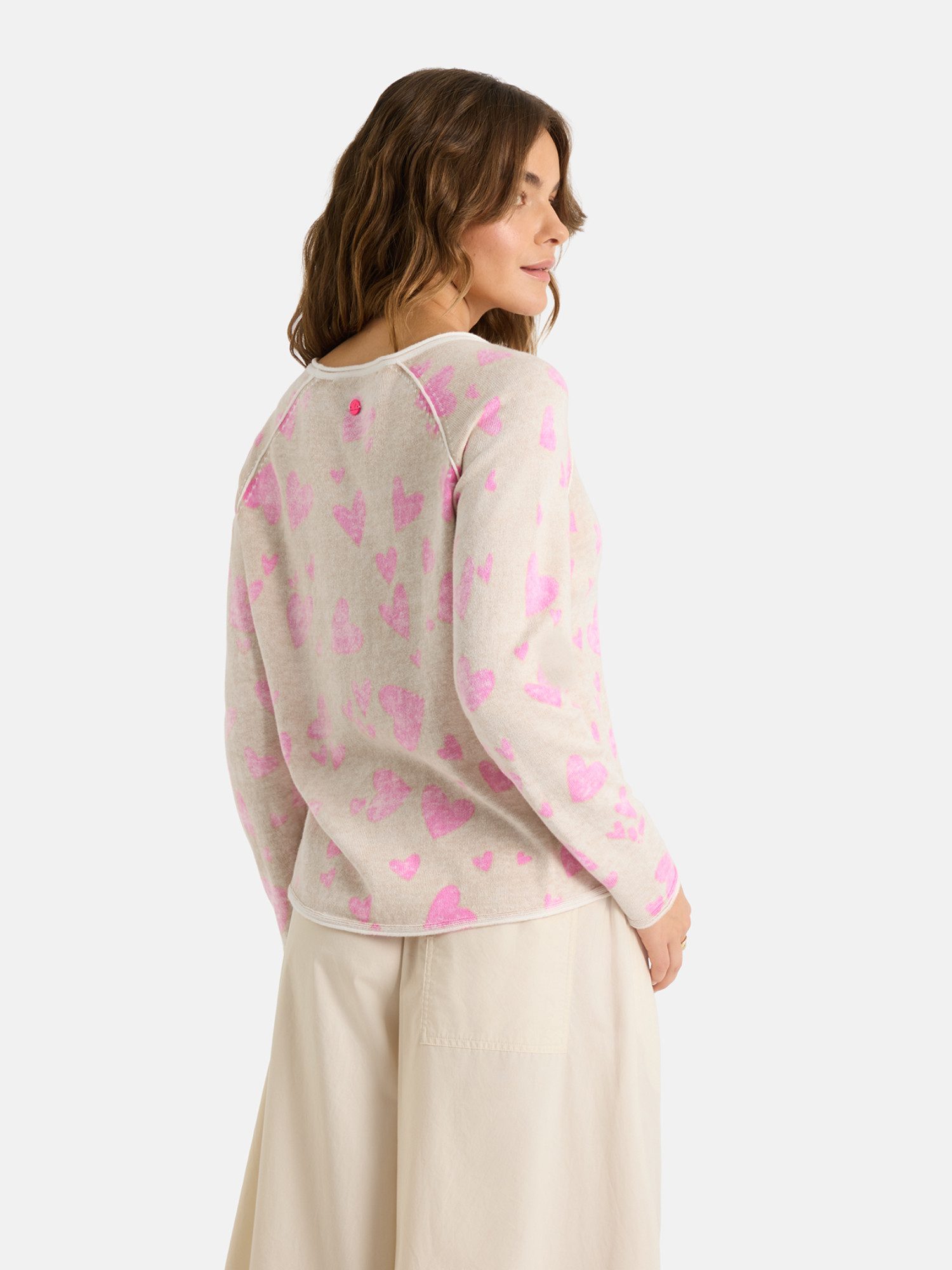 Lieblingsstück Schalkragenpullover LiloL mit 5% Kaschmir