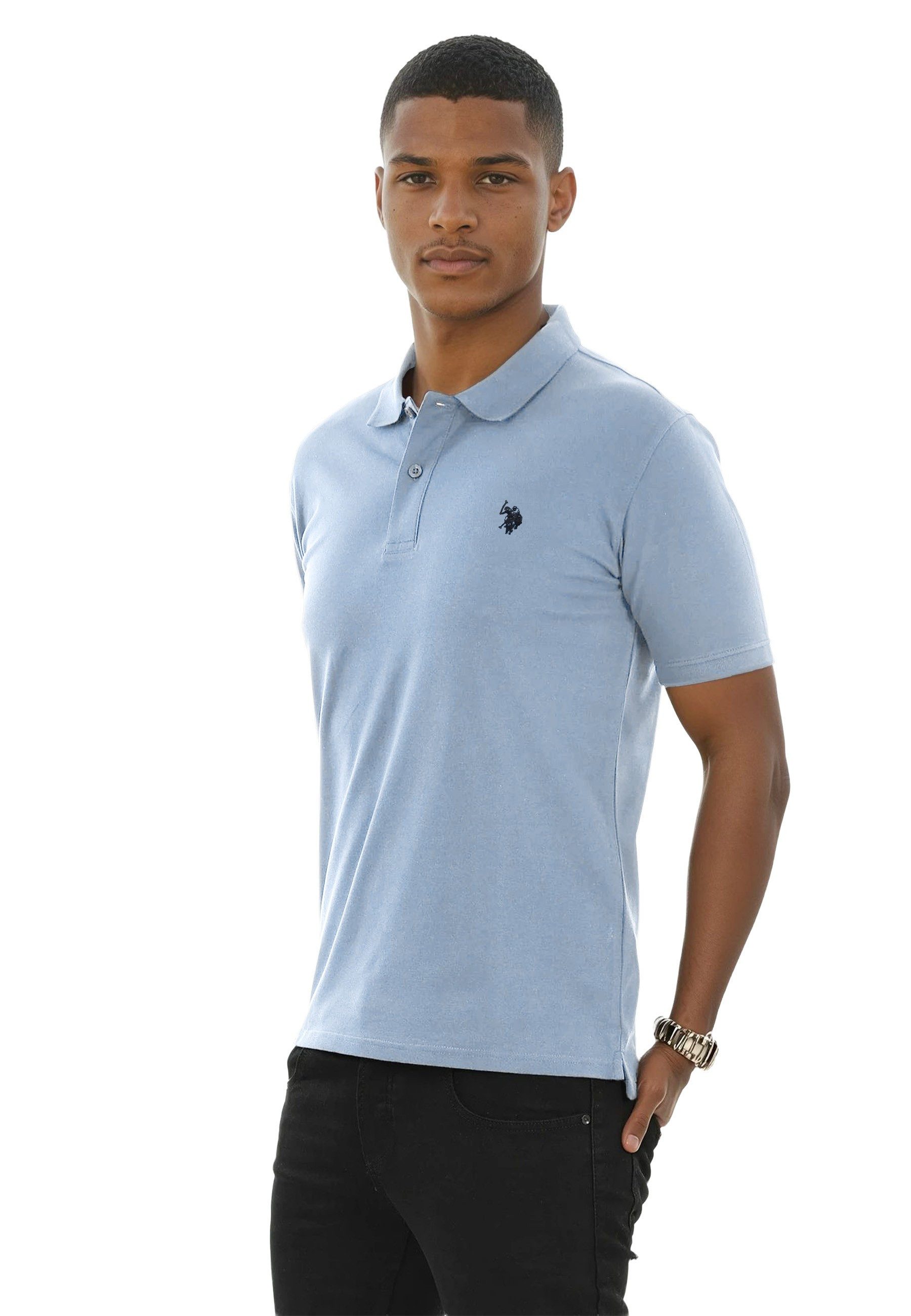 U.S. Polo Assn. Poloshirt USArrchie – Herren Classic Fit kurzarm mit Logo-S günstig online kaufen
