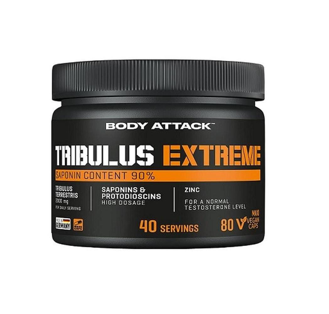 Body Attack Body Attack Tribulus Extreme - 80 Caps Kapseln, 80 St.