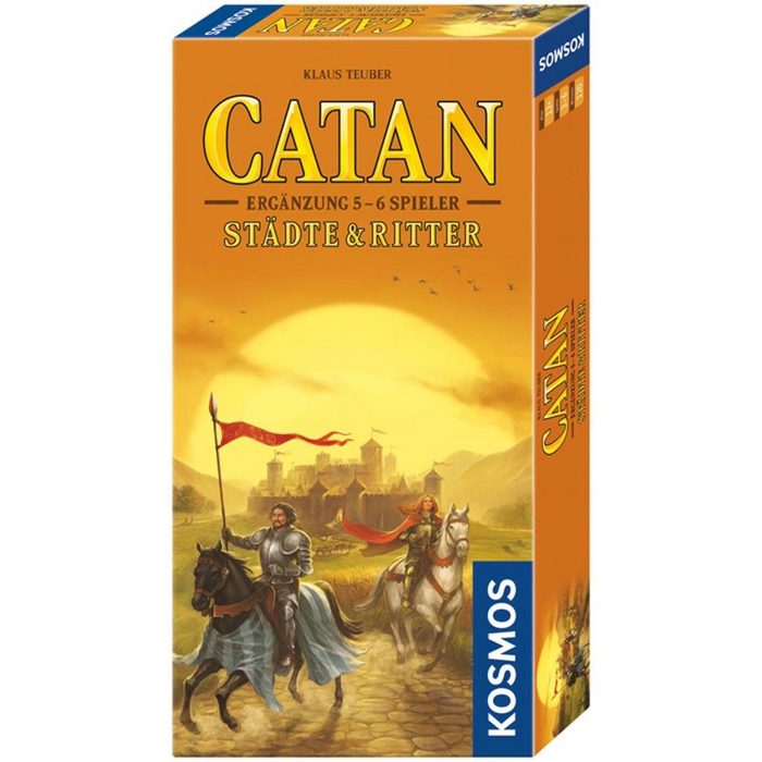 Kosmos Spiel Catan - Ergänzung 5-6 Spieler - Städte und Ritter
