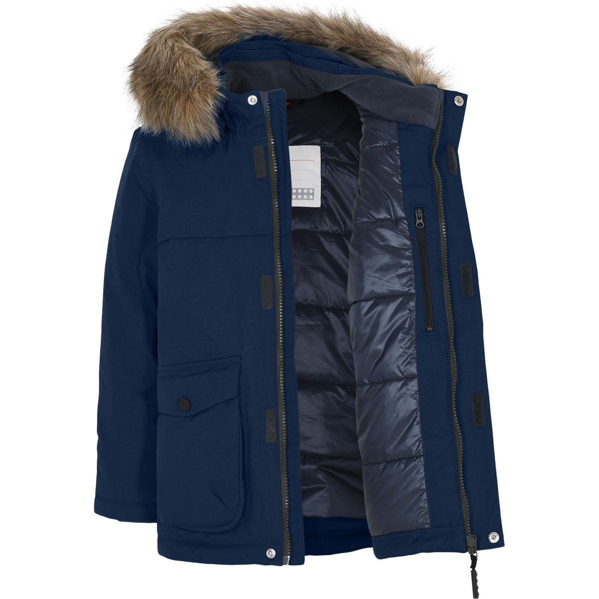 LEGO® kidswear Steppjacke LWJEBEL 751 - Jacket Warme und stylische Winterjacke mit abnehmbarer Kapuze und