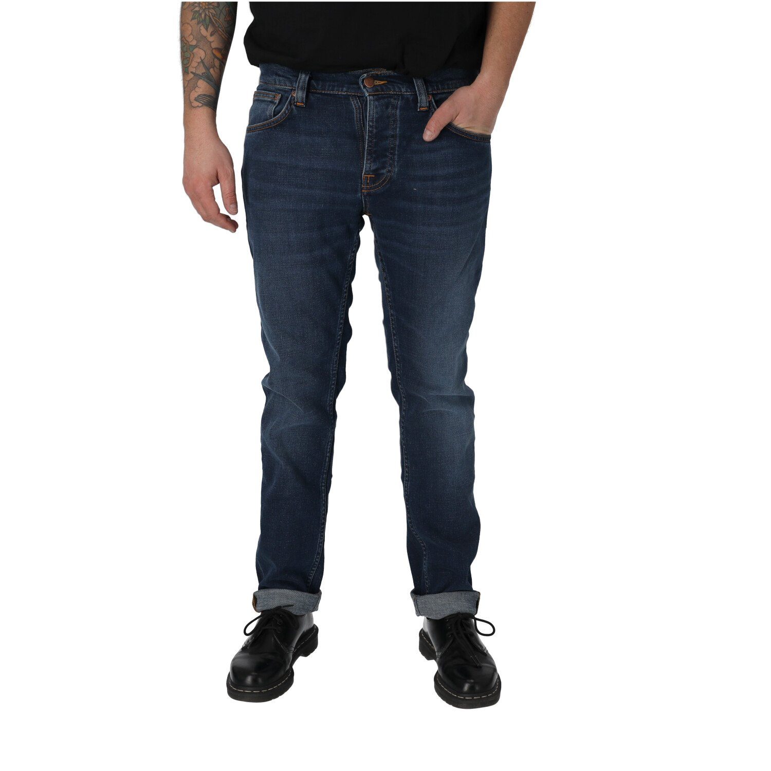 Nudie Jeans 5-Pocket-Jeans Grim Tim
