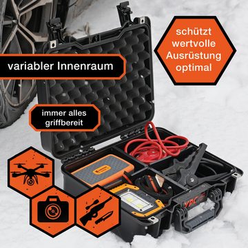 YPC Werkzeugkoffer Outdoor Koffer und Trolley Hartschalenkoffer viele Größen und Einlagen, wasserdicht, staubdicht, Würfelschaum, Polsterung oder Trennwände