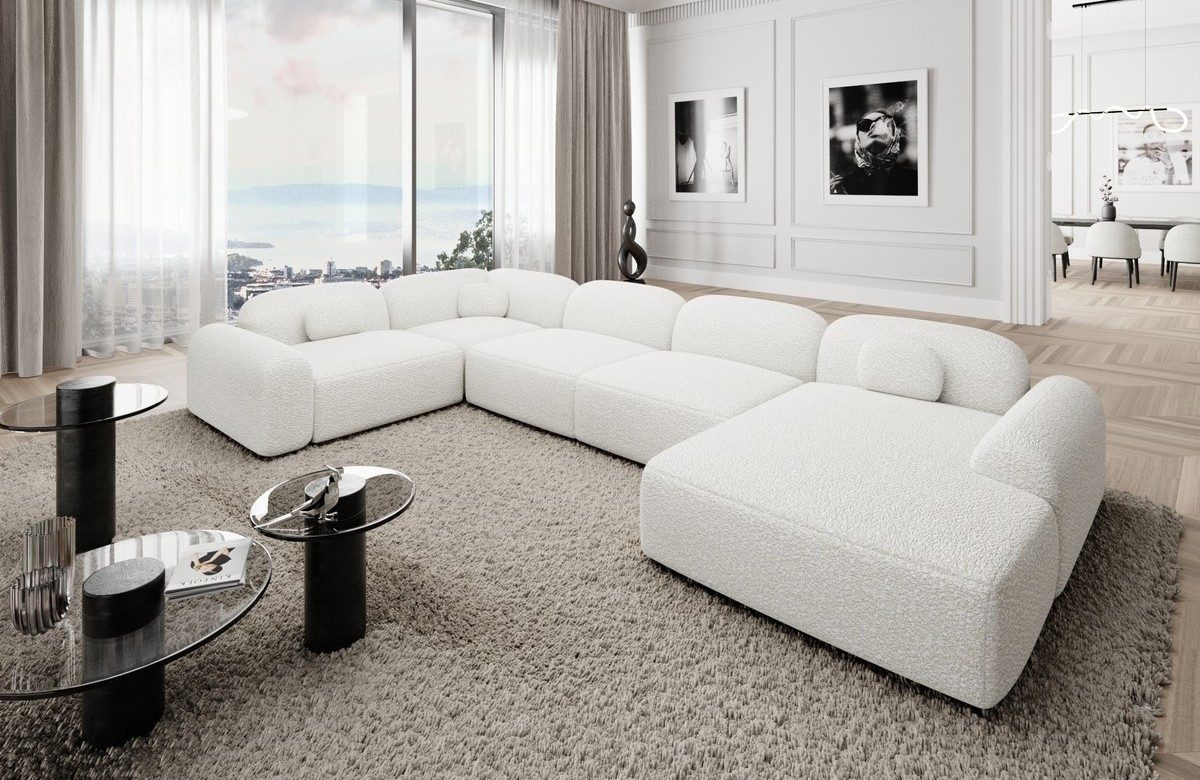 Sofa Dreams Wohnlandschaft Stoff Sofa Polstersofa Stoffcouch Stoffsofa Barc günstig online kaufen