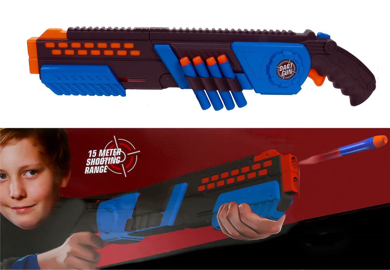 Bubble-Store Blaster Spielzeugpistole (Spielzeuggewehr mit Schaumstoffpfeile), Dartblaster, Spielzeug Pfeil Pistole Gewehr