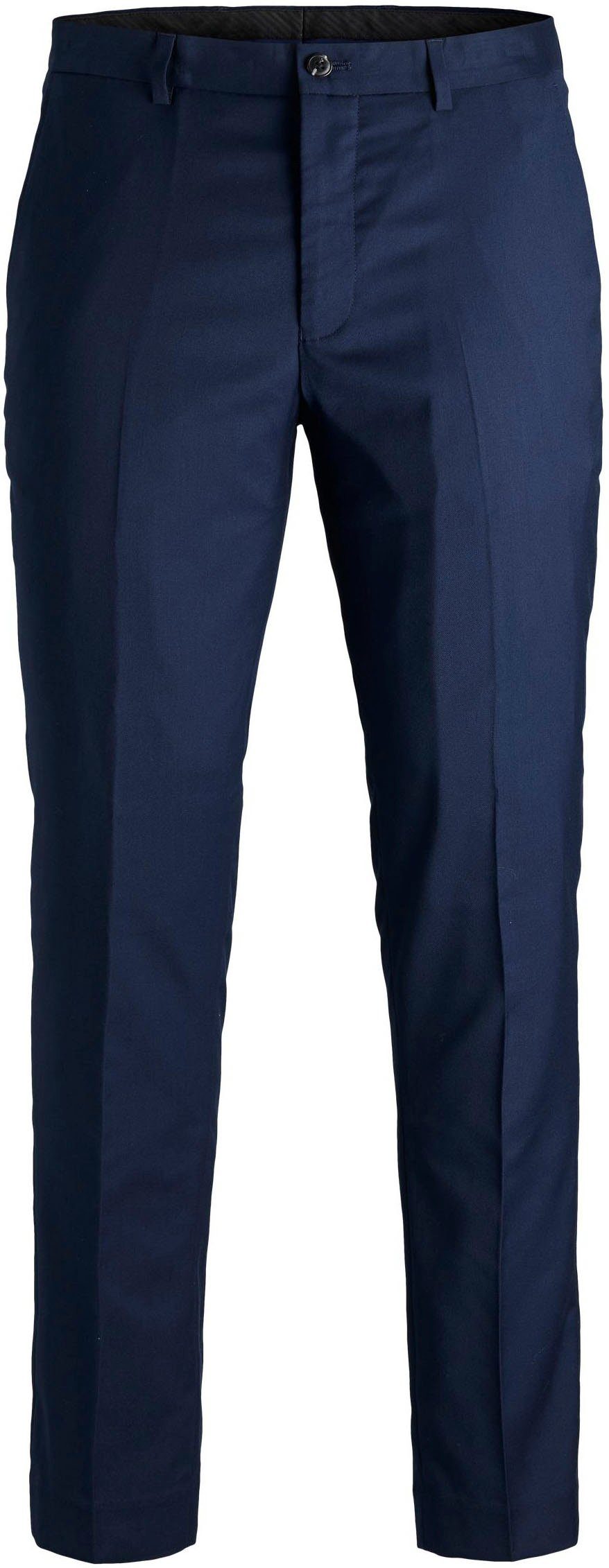 Jack & Jones Anzughose JPRFRANCO Hose mit schmalem Bein und cleanem Look meliert, modisch, slim fit, Kunstfaser. Reduzierter Preis € 31,99. Unverbindliche Preisempfehlung € 39,99