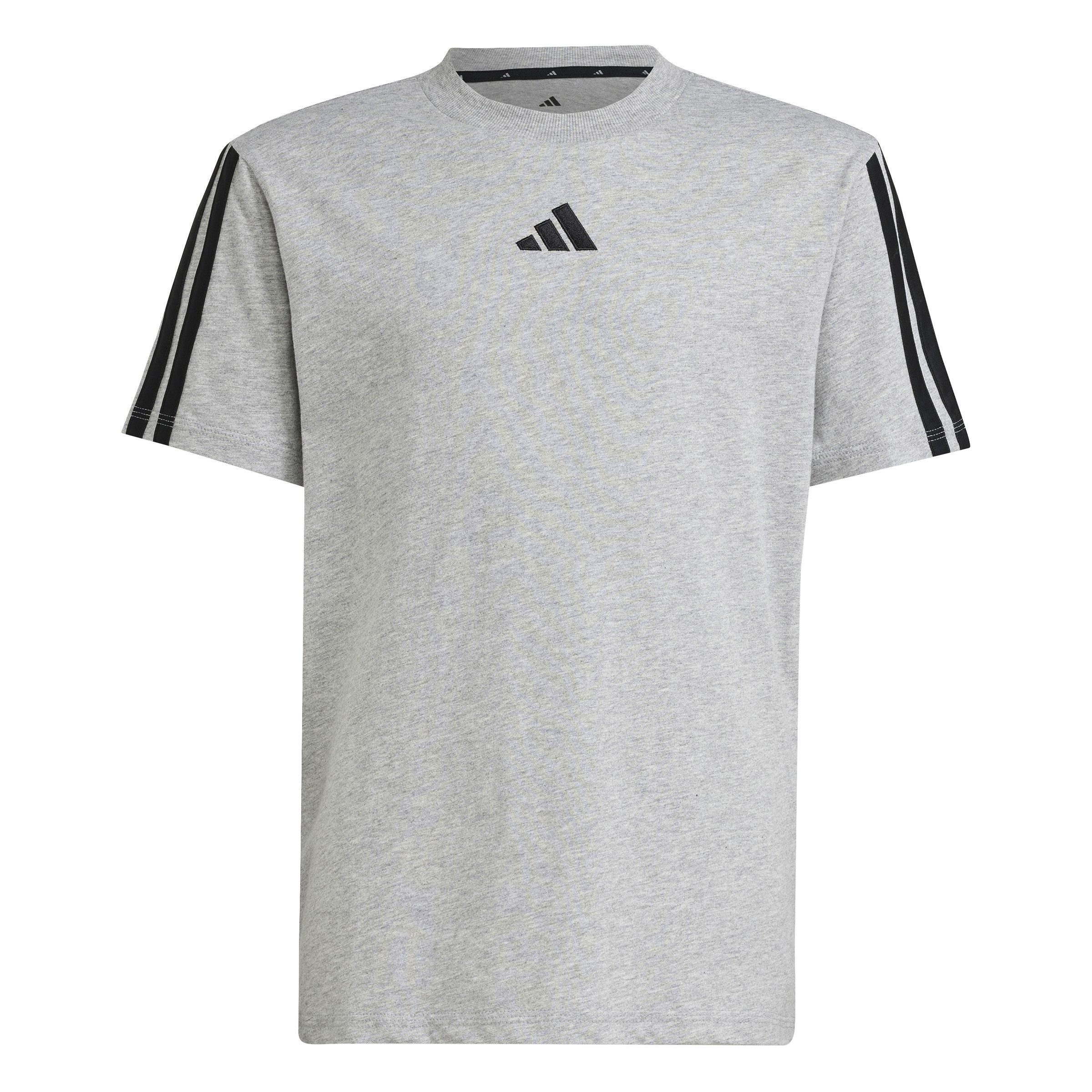 adidas Performance Kurzarmshirt J 3S TEE 160 MGREYH/BLACK