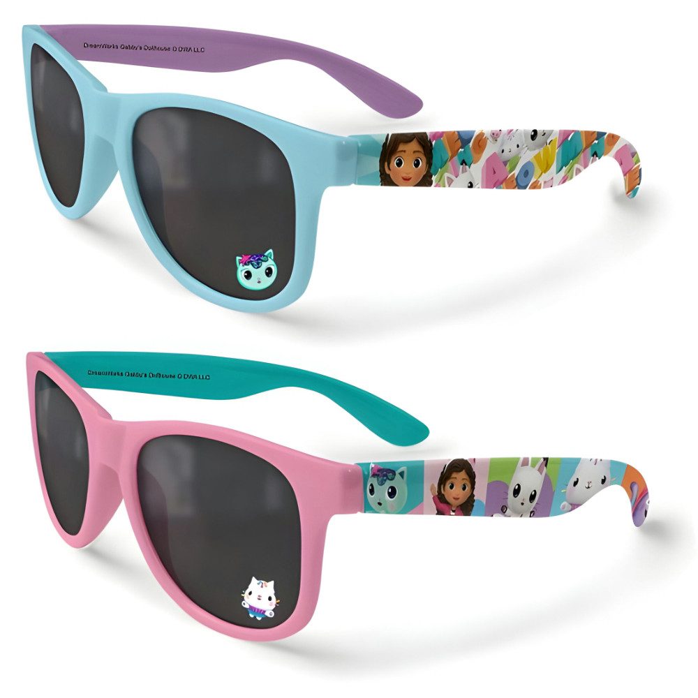 Gabby's Dollhouse Sonnenbrille Gabbys Dollhouse 2er Set Kinder Mädchen Sonnenbrille Brille (2-St)